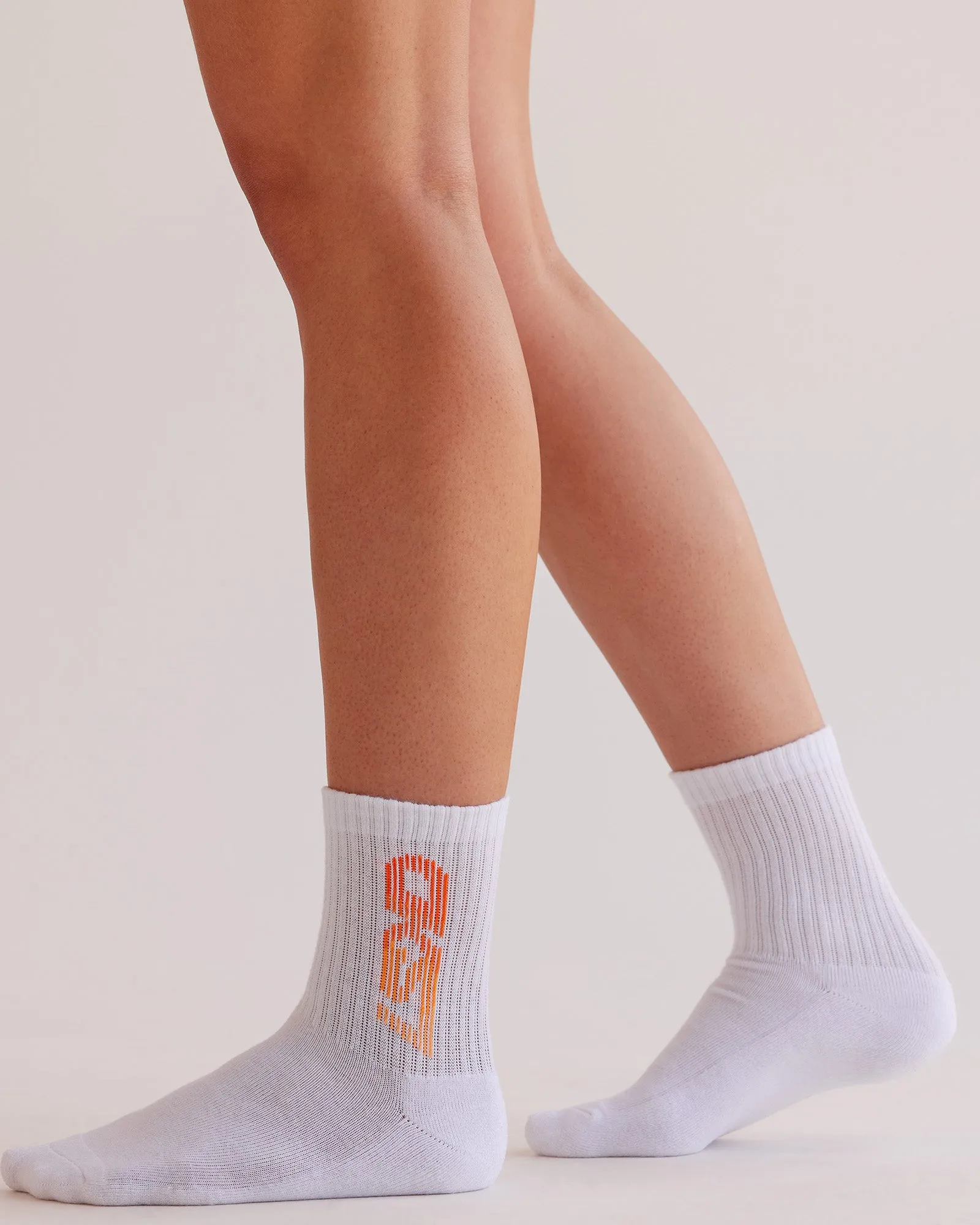 Rally Quarter Socks 3 Pack Box - White-Black-Marshmallow sold by LSKD product image thumbnail 3