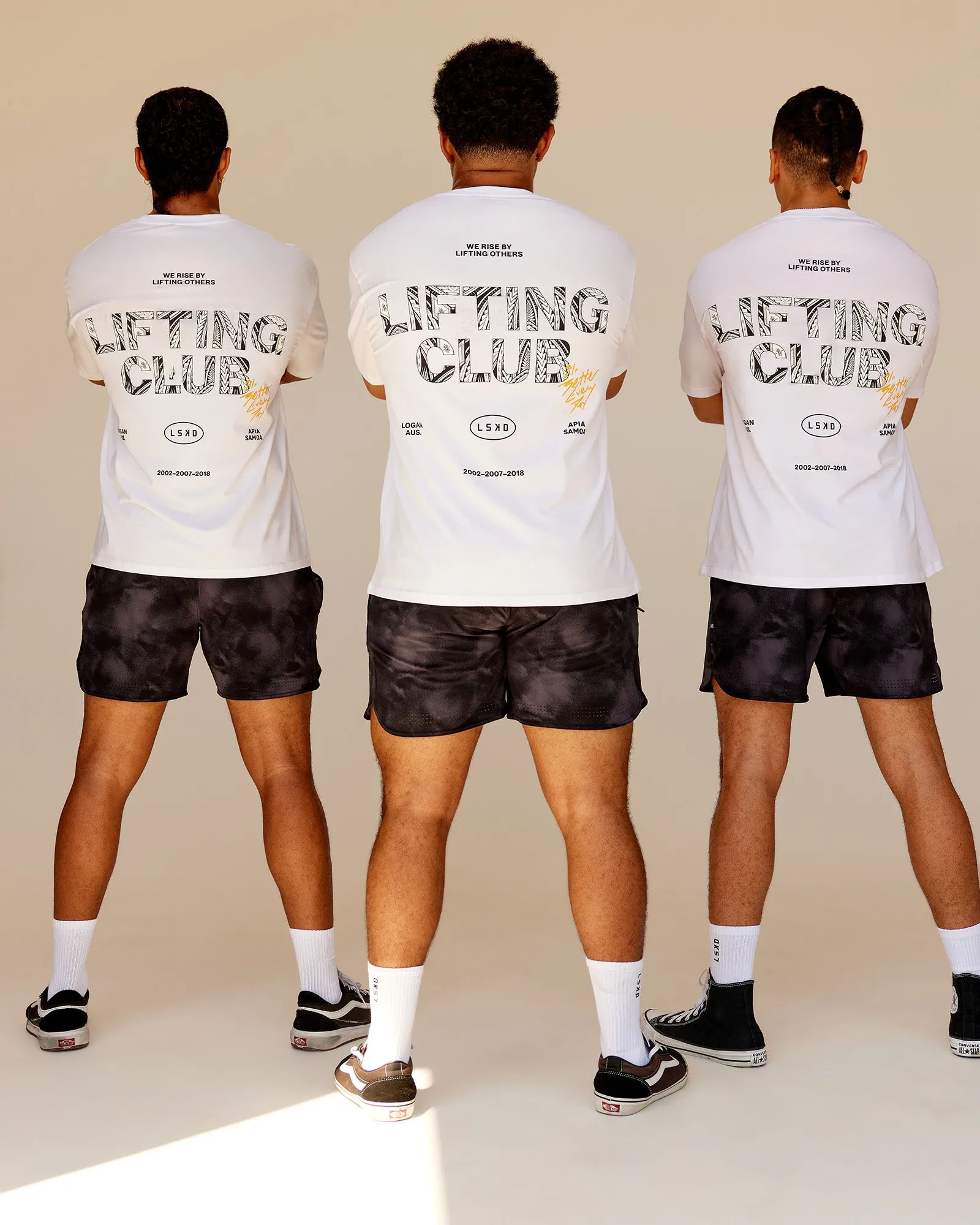 Lilz Lifting Club FLXCotton Oversized Tee - White sold by LSKD product image thumbnail 5
