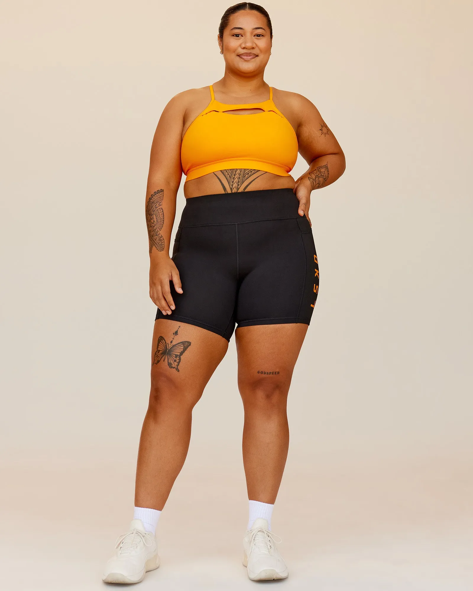 Be Bold Sports Bra - Zinnia sold by LSKD product image thumbnail 5