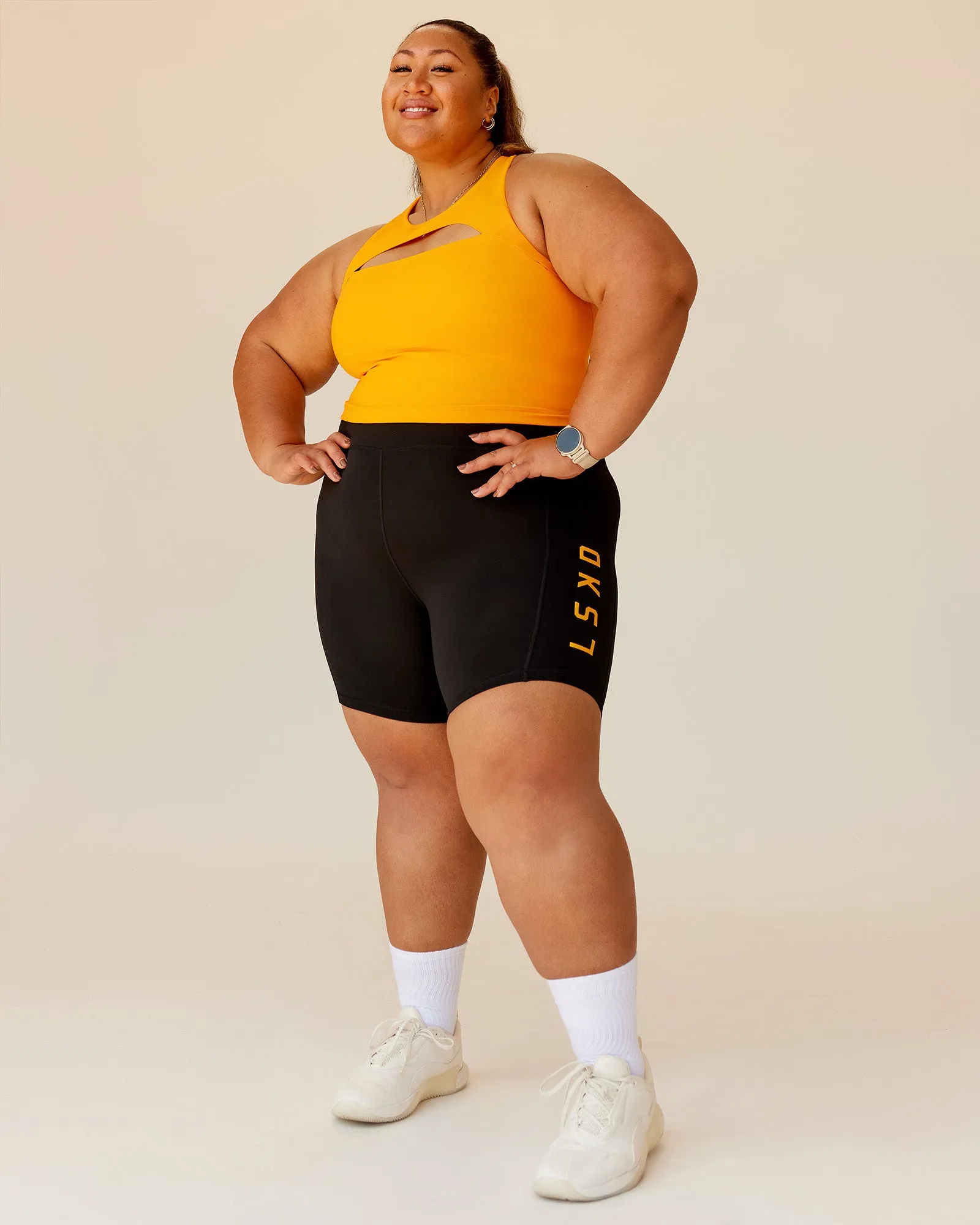 Be Bold Performance Tank - Zinnia sold by LSKD product image thumbnail 4