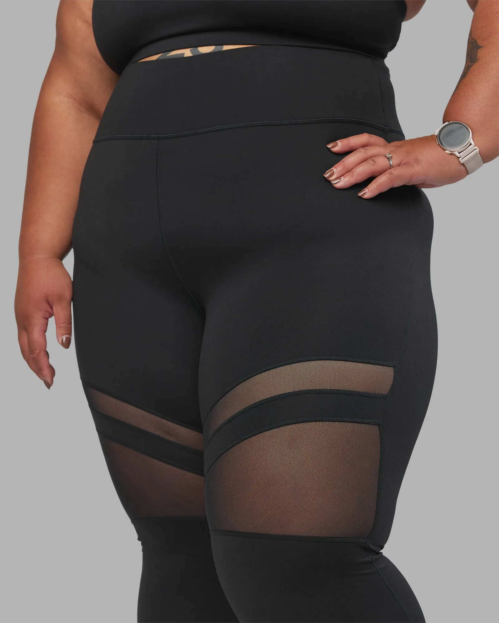 Be Bold Ultra High-Rise Full Length Legging - Black sold by LSKD product image thumbnail 5