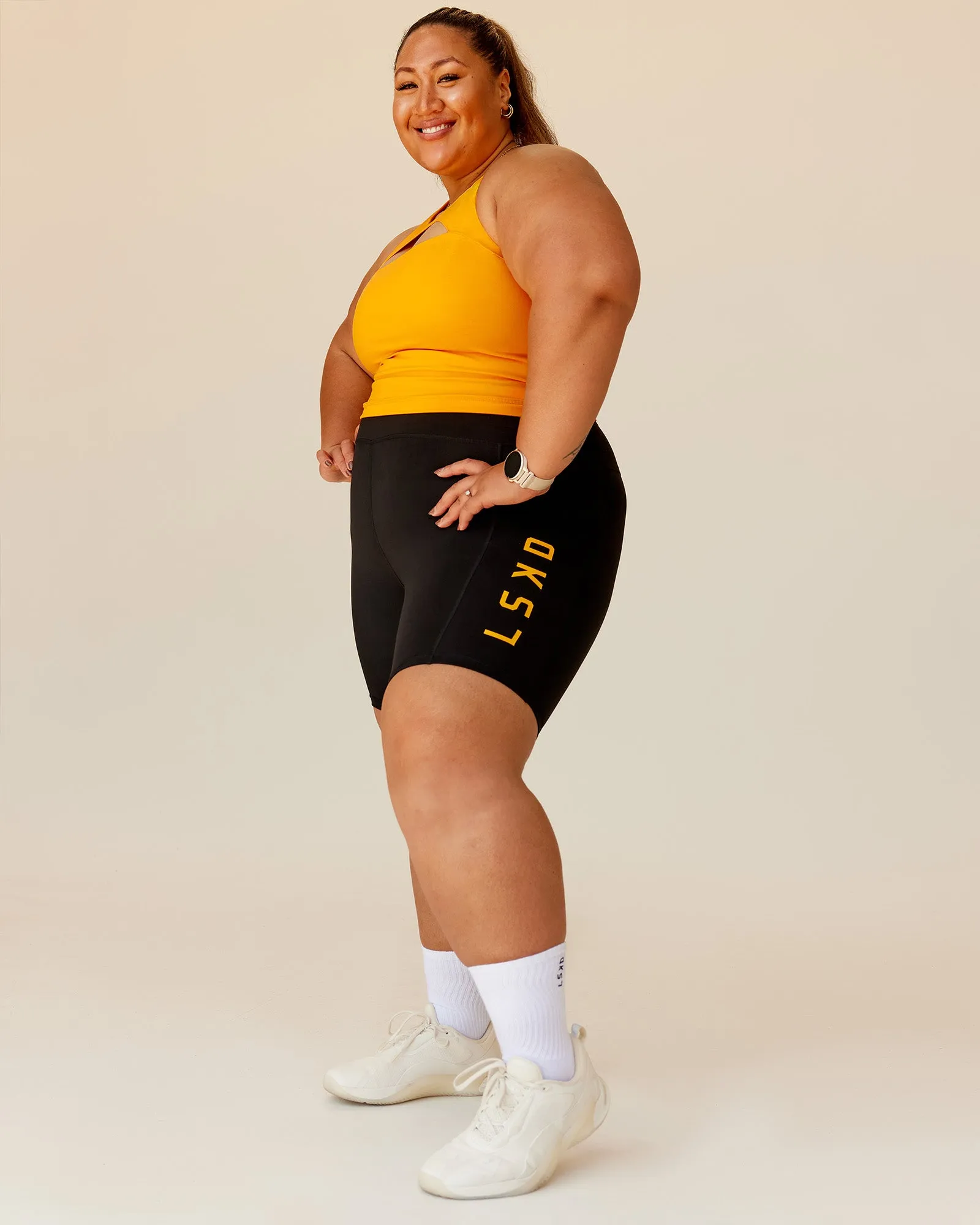 Rep Ultra High-Rise 6" Short Pockets - Black-Zinnia sold by LSKD product image thumbnail 4