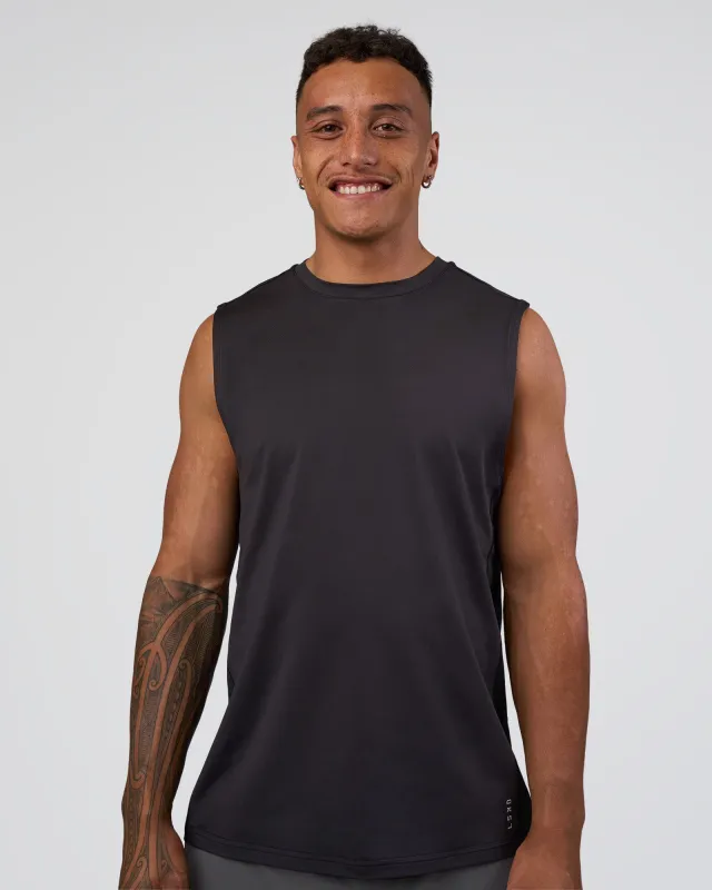 AirTrack Muscle Tank - Black sold by LSKD