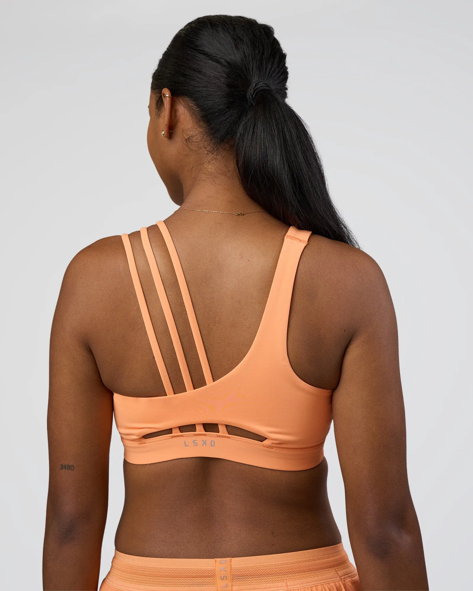 Galvanise Splice Sports Bra - Cantaloupe sold by LSKD product image thumbnail 2
