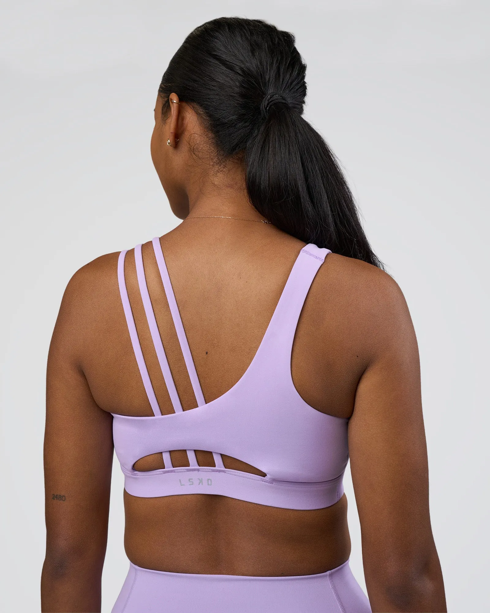 Galvanise Splice Sports Bra - Pale Lilac sold by LSKD product image thumbnail 5