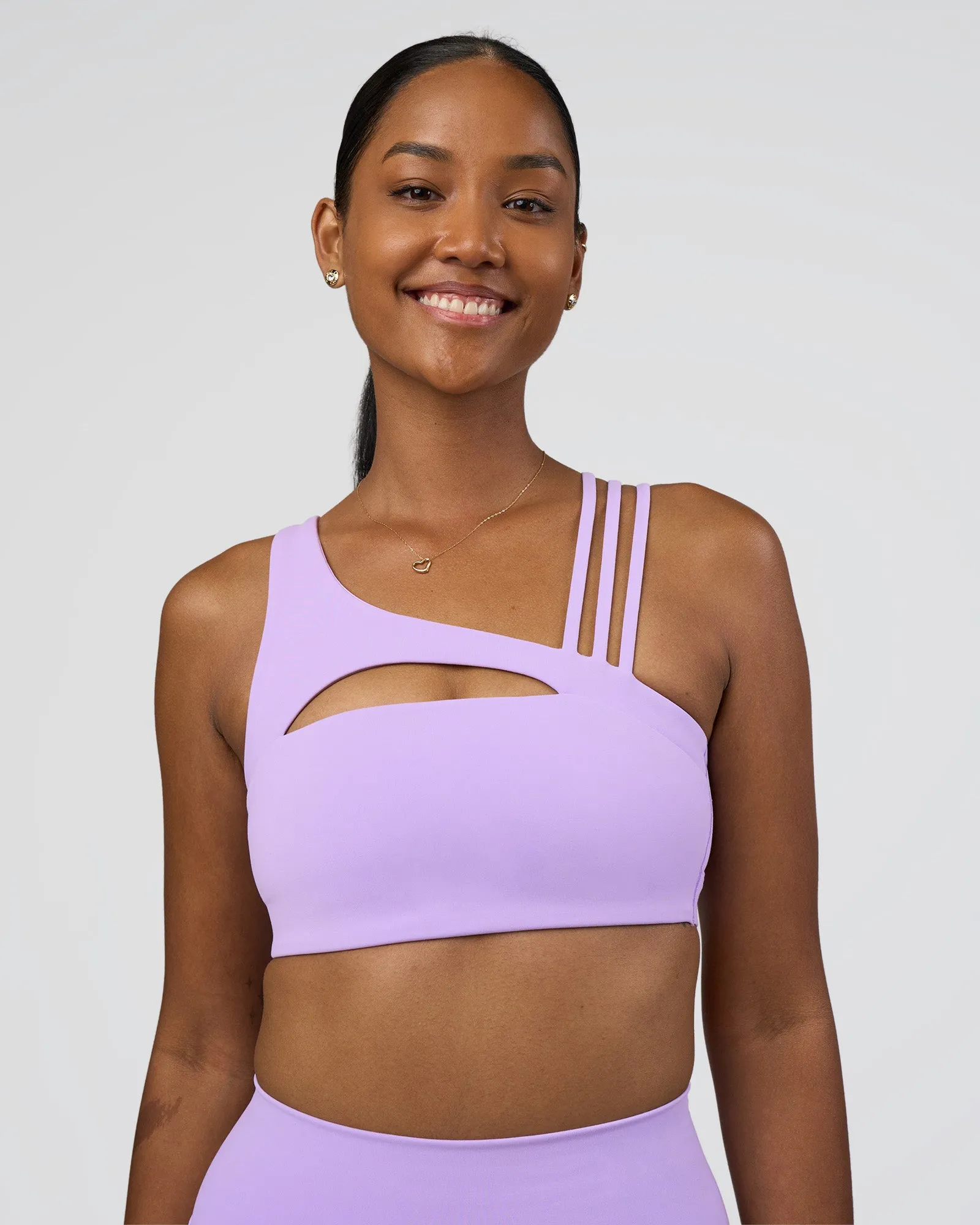 Galvanise Splice Sports Bra - Pale Lilac sold by LSKD