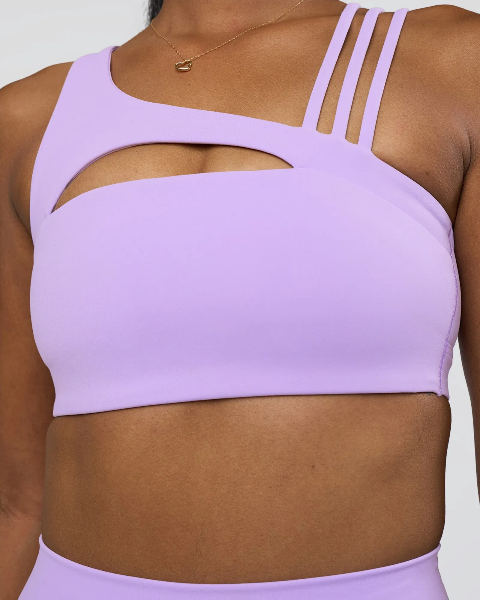 Galvanise Splice Sports Bra - Pale Lilac sold by LSKD product image thumbnail 4