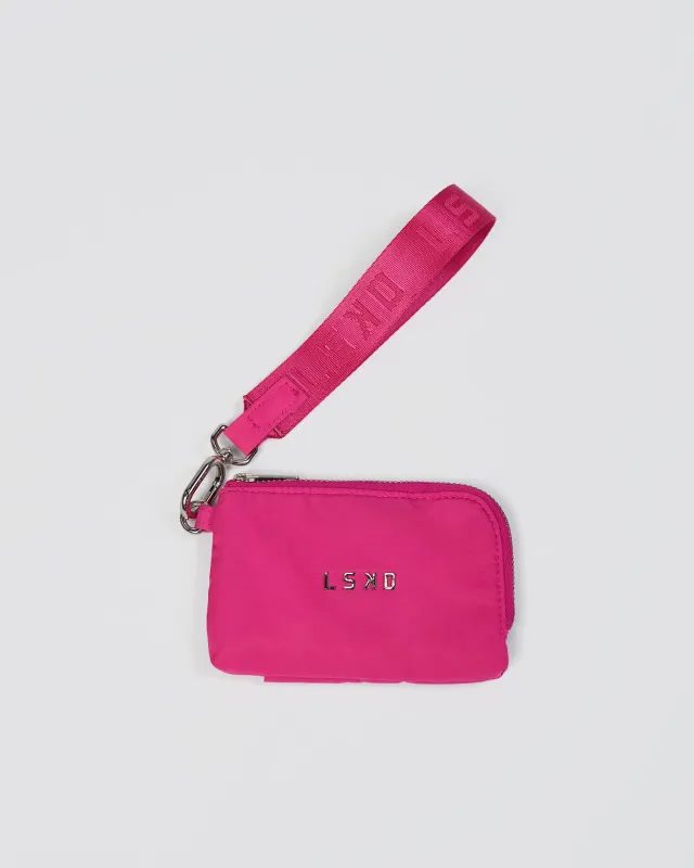 Go-To Wristlet Pouch - Ultra Pink sold by LSKD
