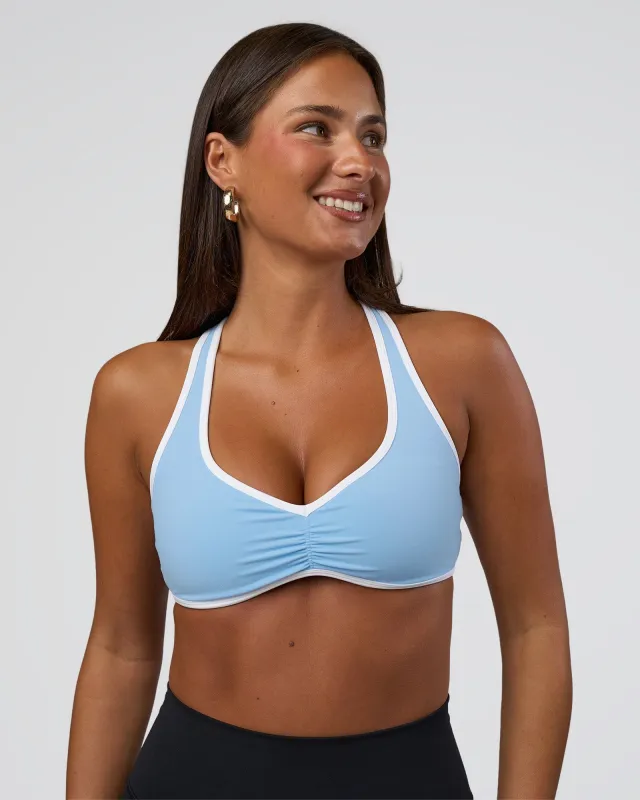 Luminous Sports Bra - Open Air-White sold by LSKD