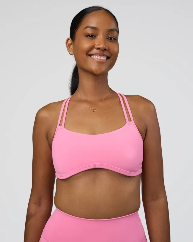 Interstellar Sports Bra - Candy Pink sold by LSKD