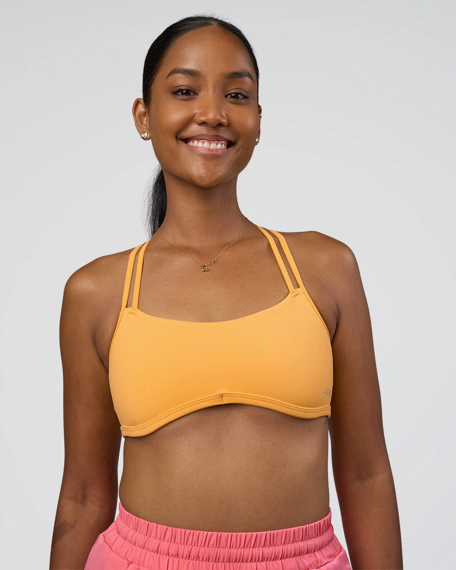 Interstellar Sports Bra - Warm Apricot sold by LSKD product image thumbnail 4