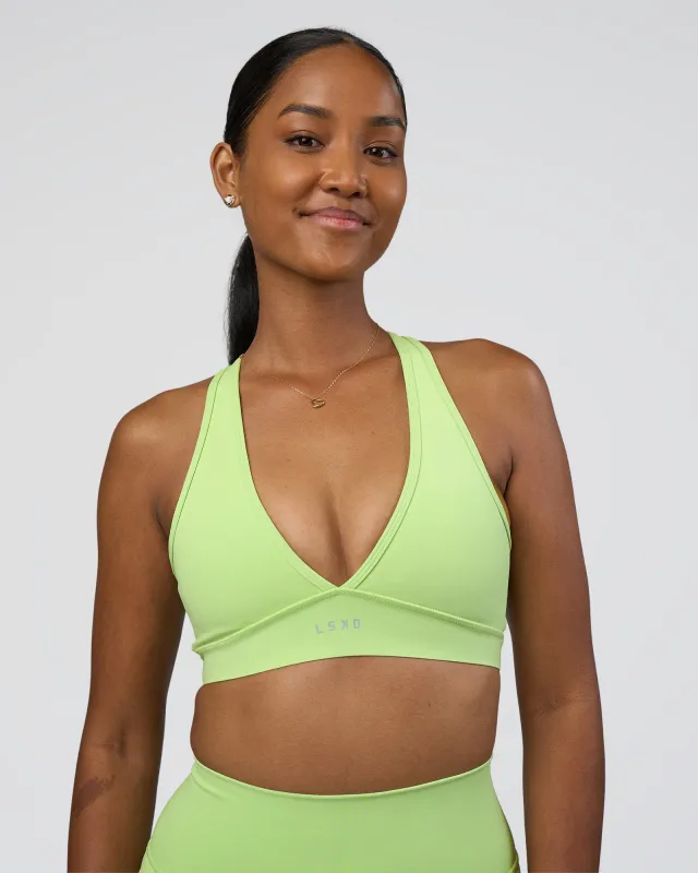 Stamina Sports Bra - Solar Lime sold by LSKD