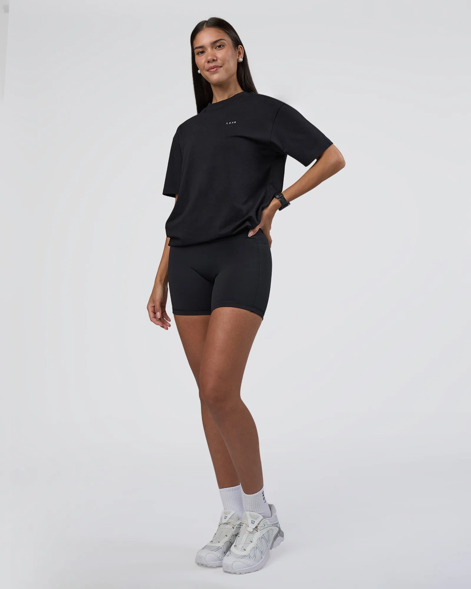 Research Department FLXCotton Oversized Tee - Black sold by LSKD product image thumbnail 5
