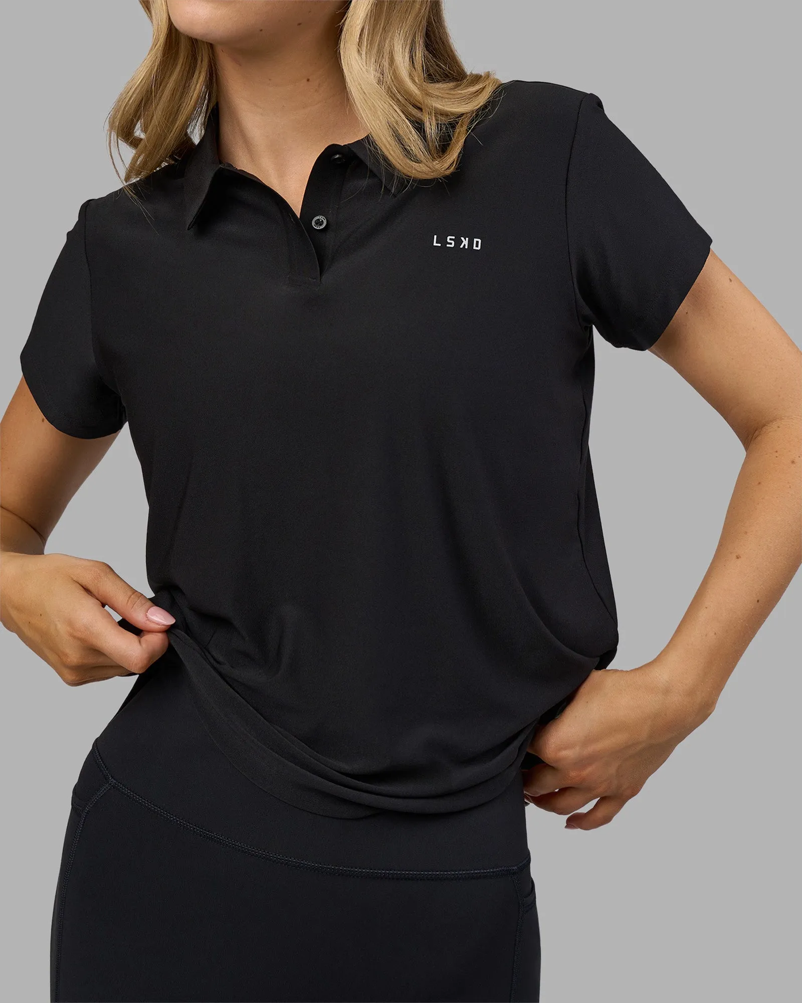 Drive Polo - Black sold by LSKD product image thumbnail 2