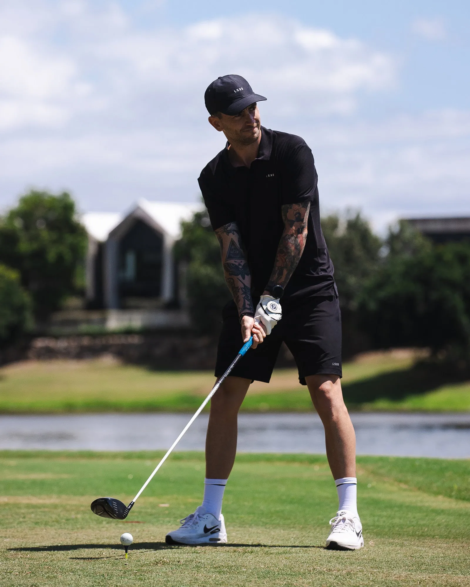 Drive Polo - Black sold by LSKD product image thumbnail 2