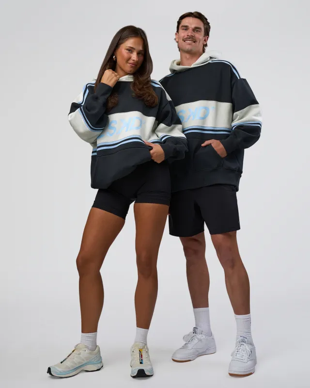 A-Team Oversized Hoodie - Caviar-Open Air sold by LSKD