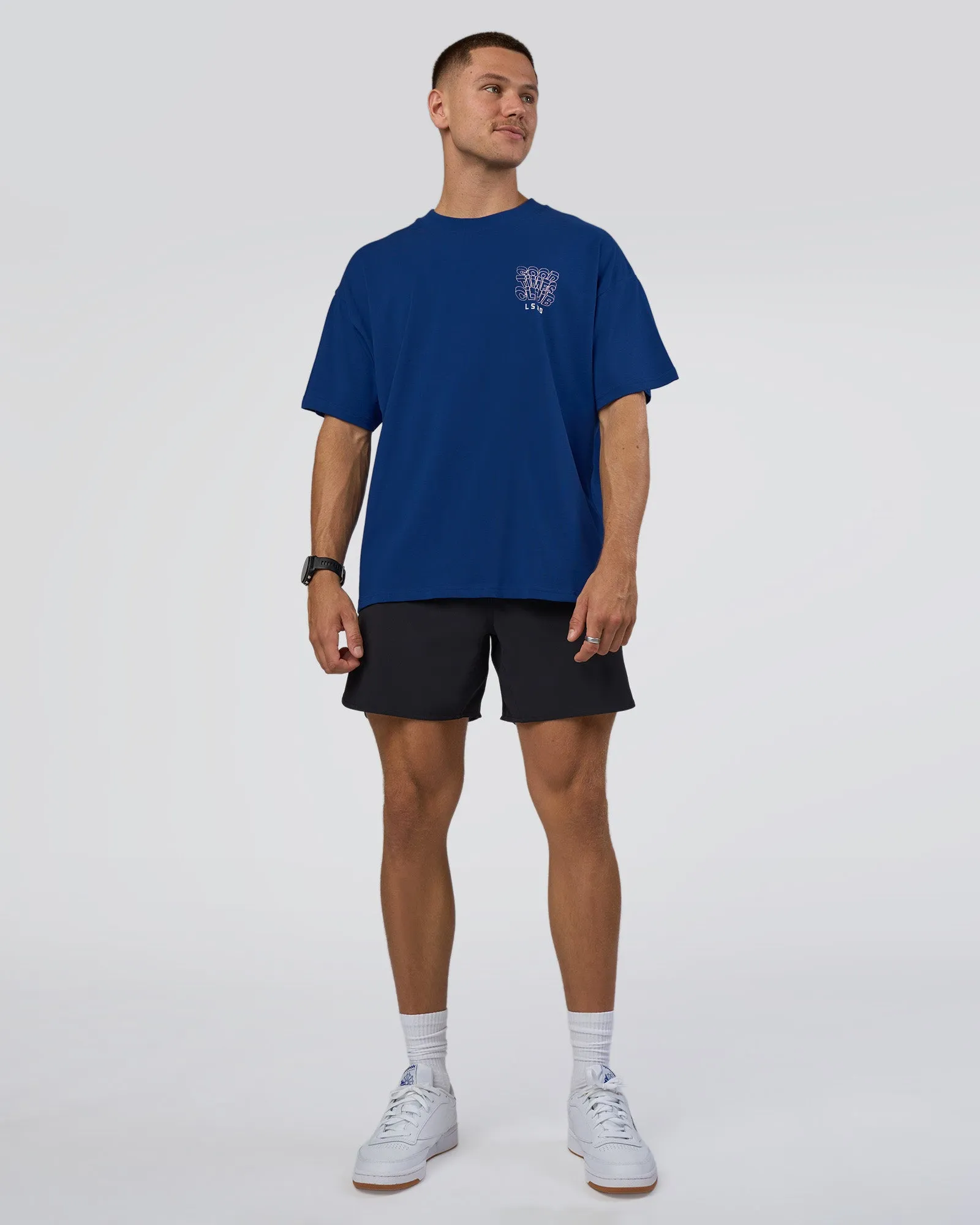 GTC Heavyweight Oversized Tee - Washed Midnight Blue-Marsh sold by LSKD product image thumbnail 3
