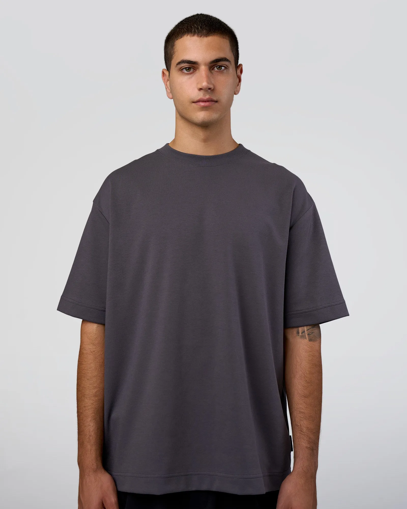 AfterDark ZeroCrease Oversized Tee - Dark Storm sold by LSKD product image thumbnail 2