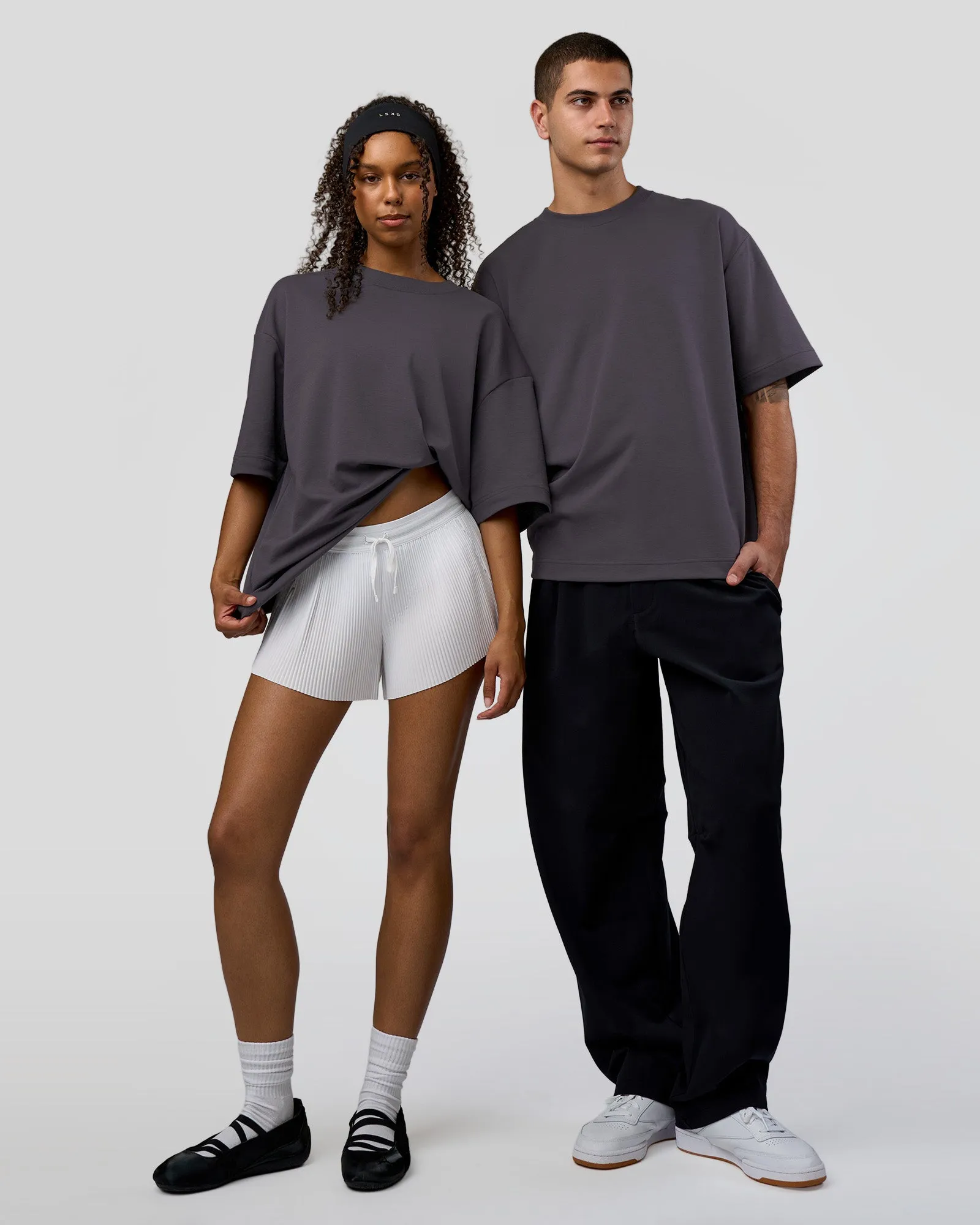 AfterDark ZeroCrease Oversized Tee - Dark Storm sold by LSKD