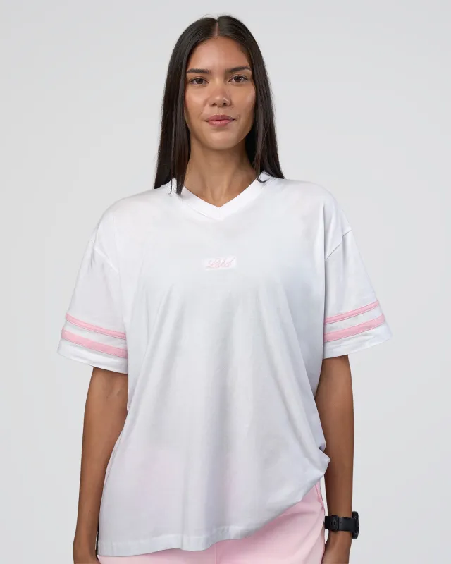 Victory FLXCotton Oversized Tee - White-Marshmallow sold by LSKD