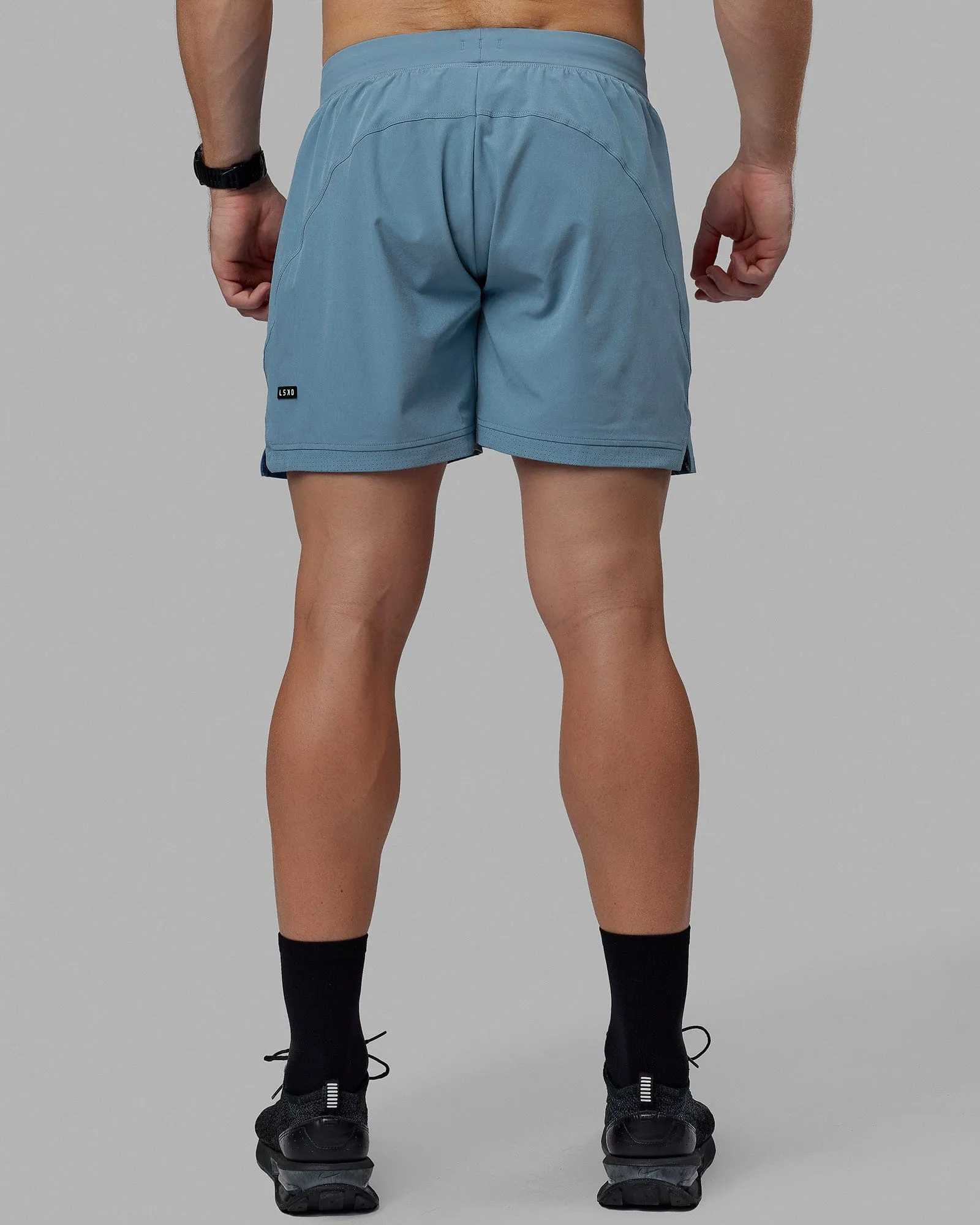 Challenger 6" Lined Performance Shorts - Elemental Blue sold by LSKD product image thumbnail 4