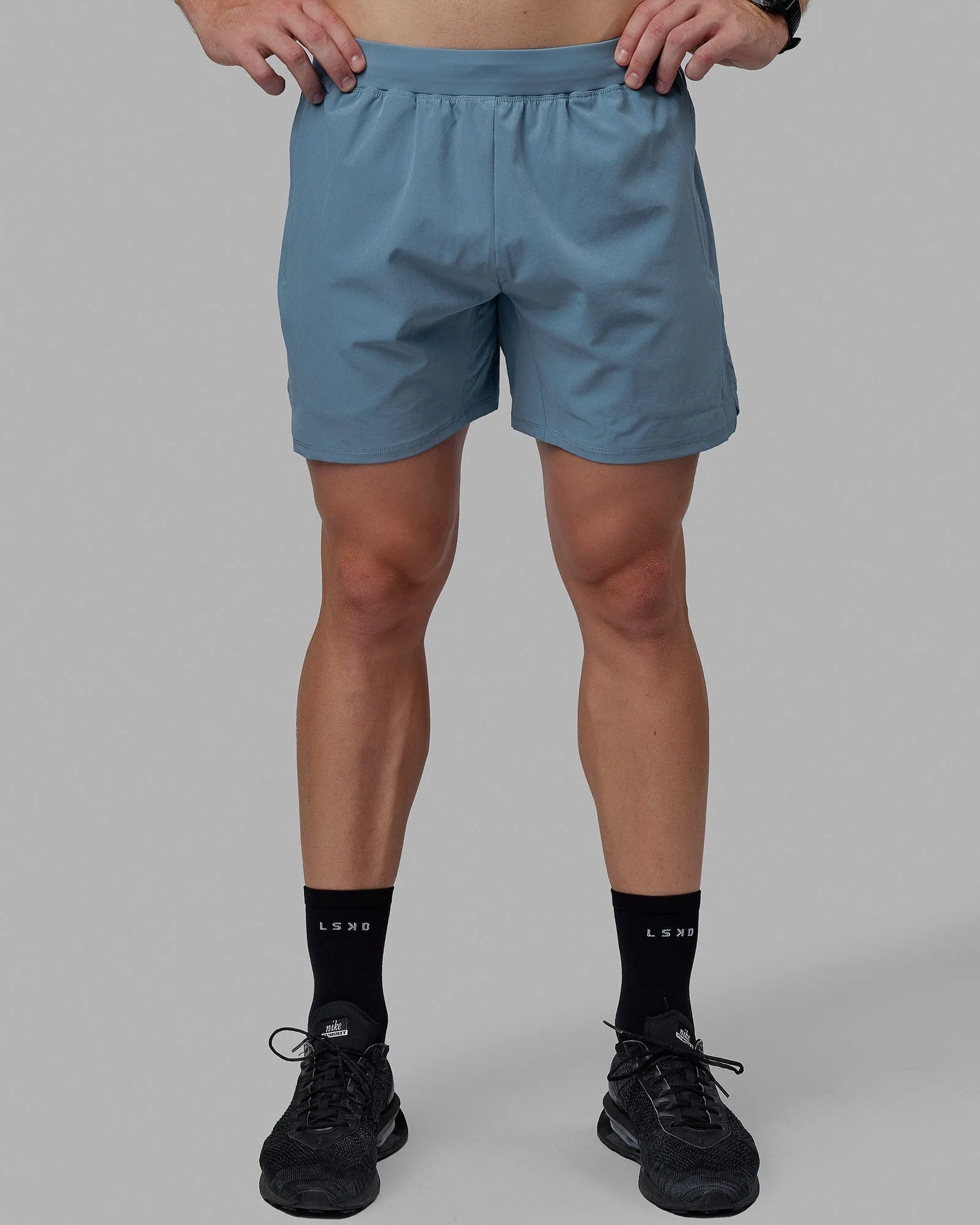 Challenger 6" Lined Performance Shorts - Elemental Blue sold by LSKD product image thumbnail 5
