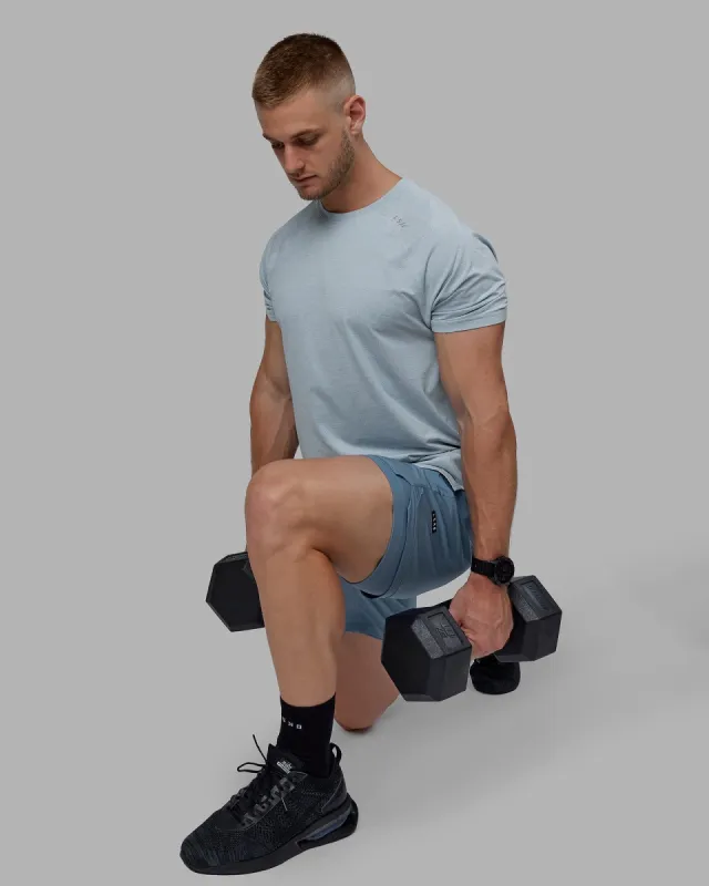 Challenger 6" Lined Performance Shorts - Elemental Blue sold by LSKD