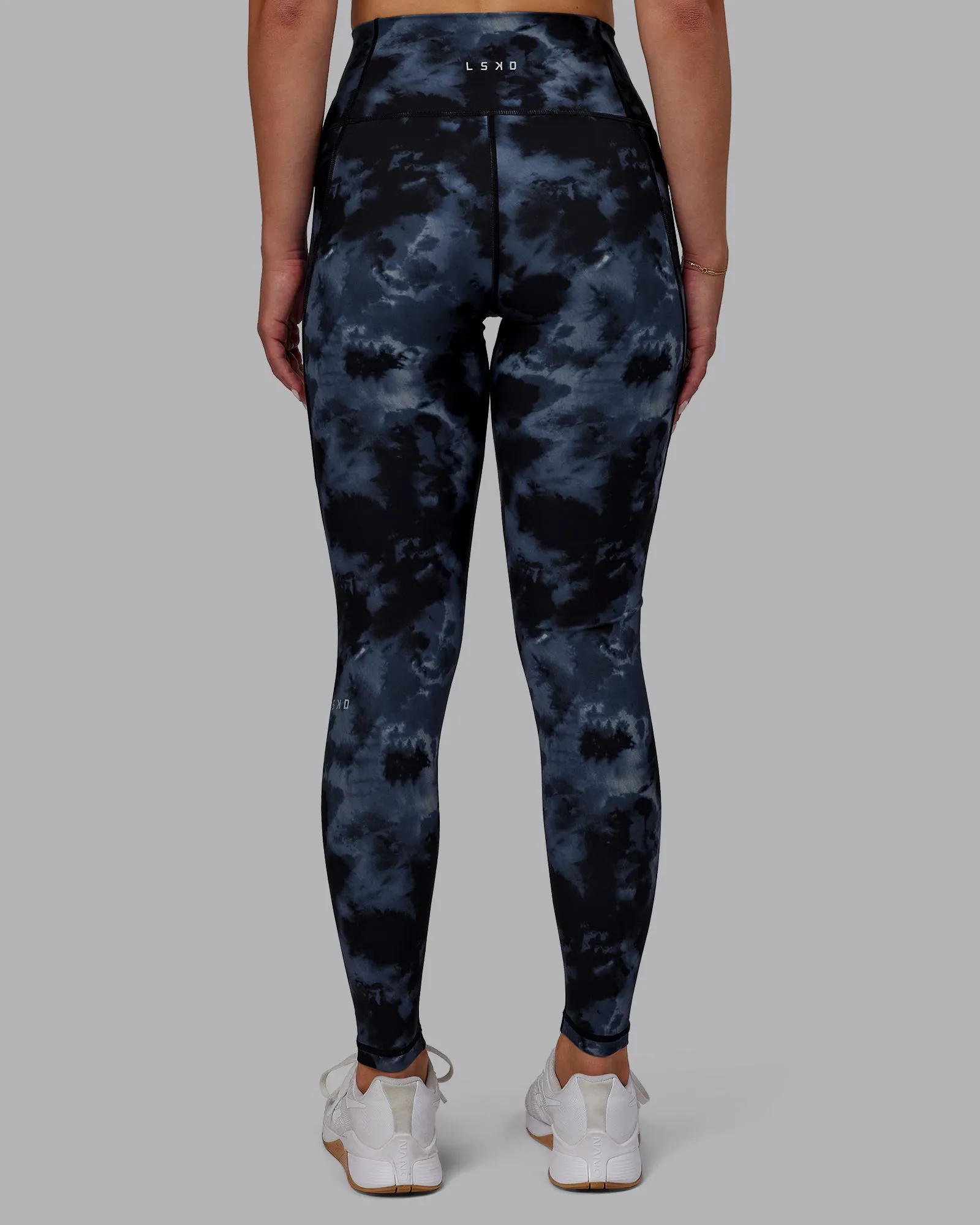 Fusion Ultra High-Rise Full Length Legging Pockets - Tie Dye-Midnight sold by LSKD product image thumbnail 4