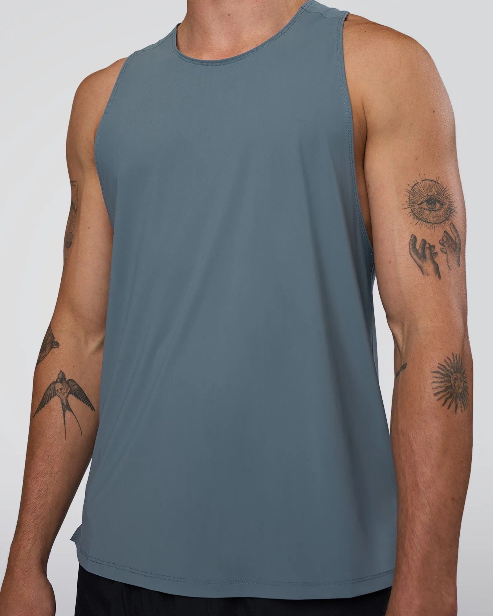 Cadence Swift Tank - Blue Mirage sold by LSKD product image thumbnail 4
