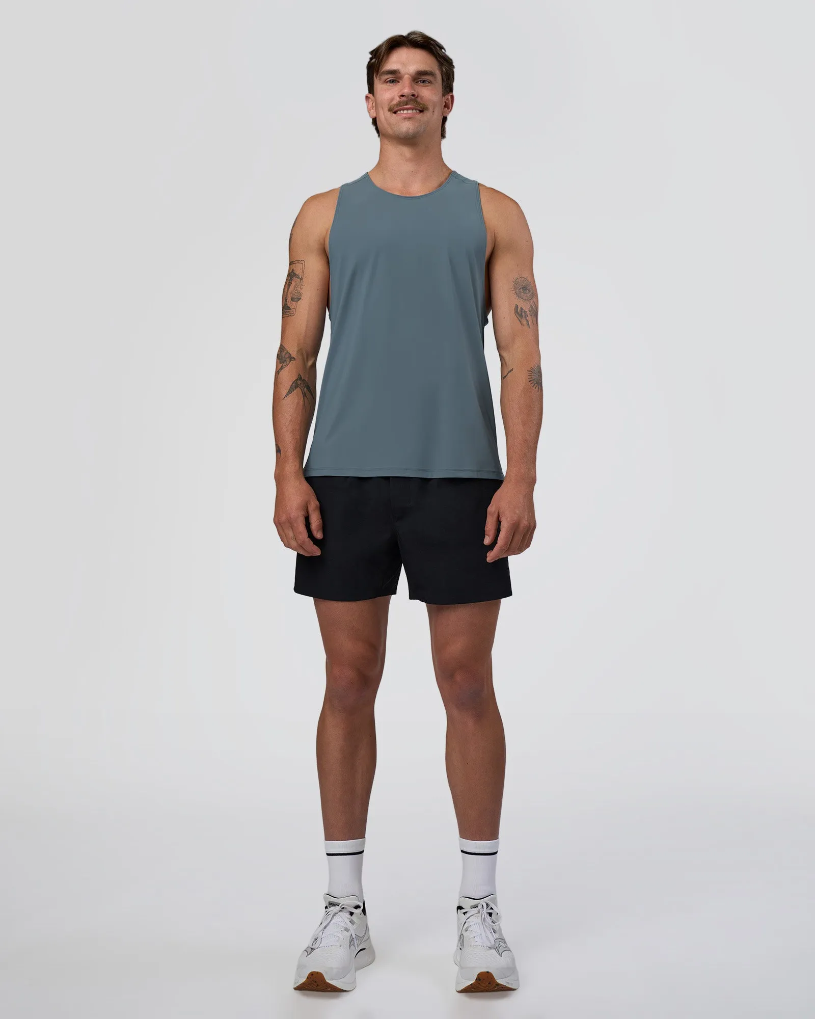 Cadence Swift Tank - Blue Mirage sold by LSKD product image thumbnail 3