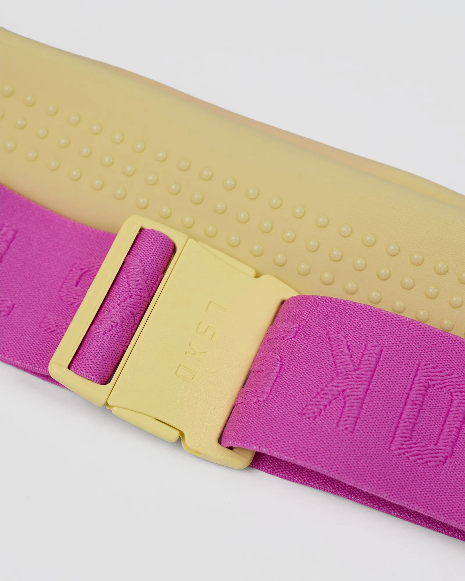 Rep Run Belt 2.0 - Yellow Fizz-Ultra Fuchsia sold by LSKD product image thumbnail 2