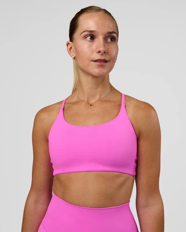 Twist Sports Bra - Ultra Fuchsia sold by LSKD