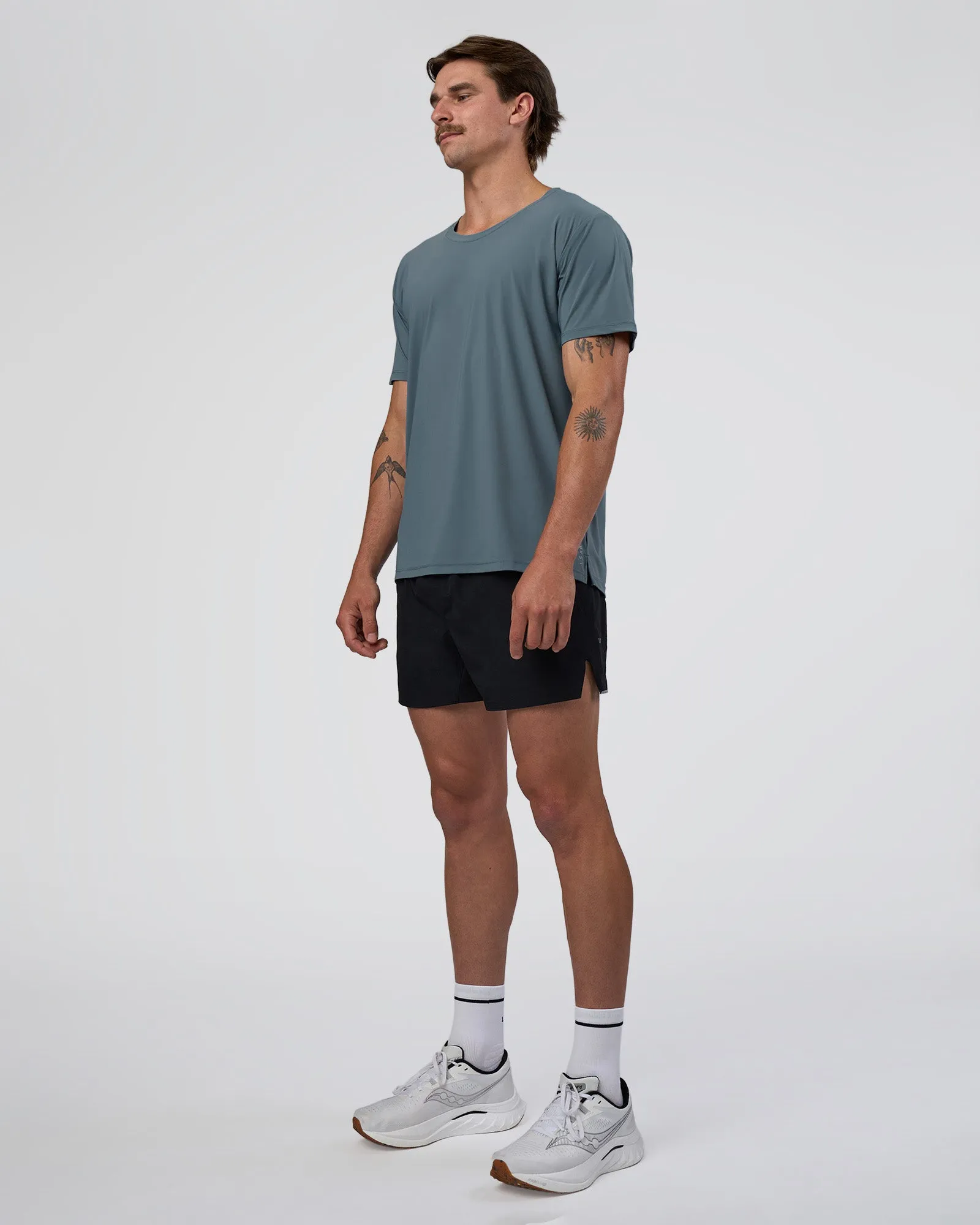 Cadence Swift Tee - Blue Mirage sold by LSKD product image thumbnail 5