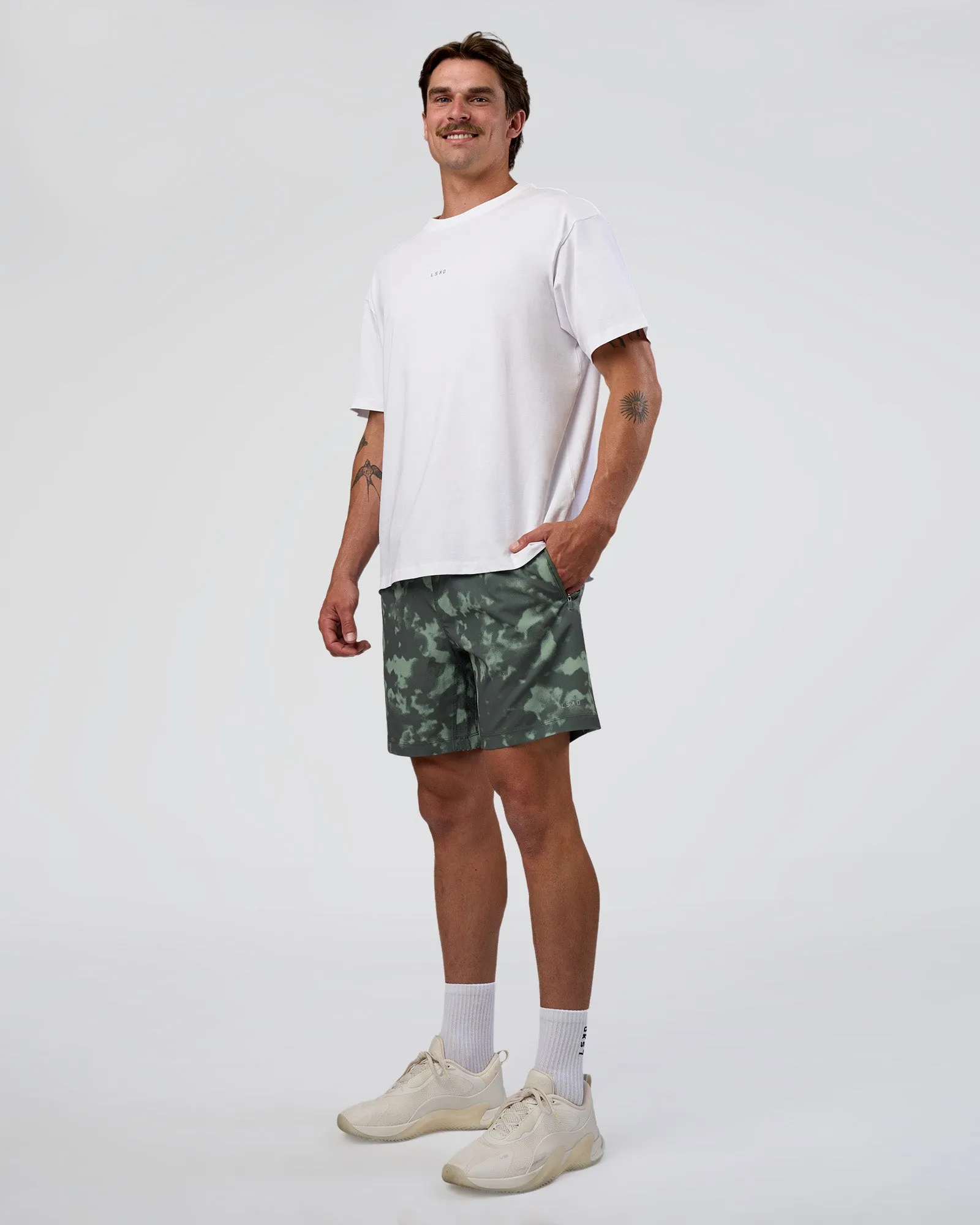 Rep 7'' Performance Short - Washed Camo Carbon sold by LSKD product image thumbnail 3