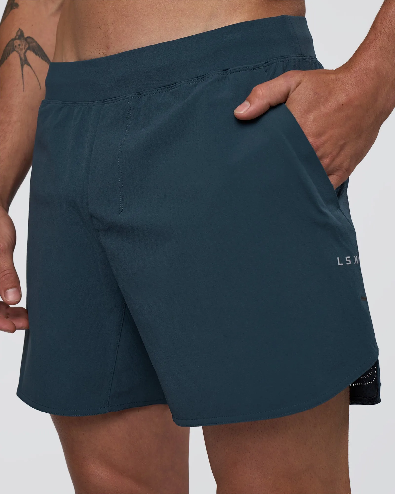 Lift 6" Short - Night Sea sold by LSKD product image thumbnail 3