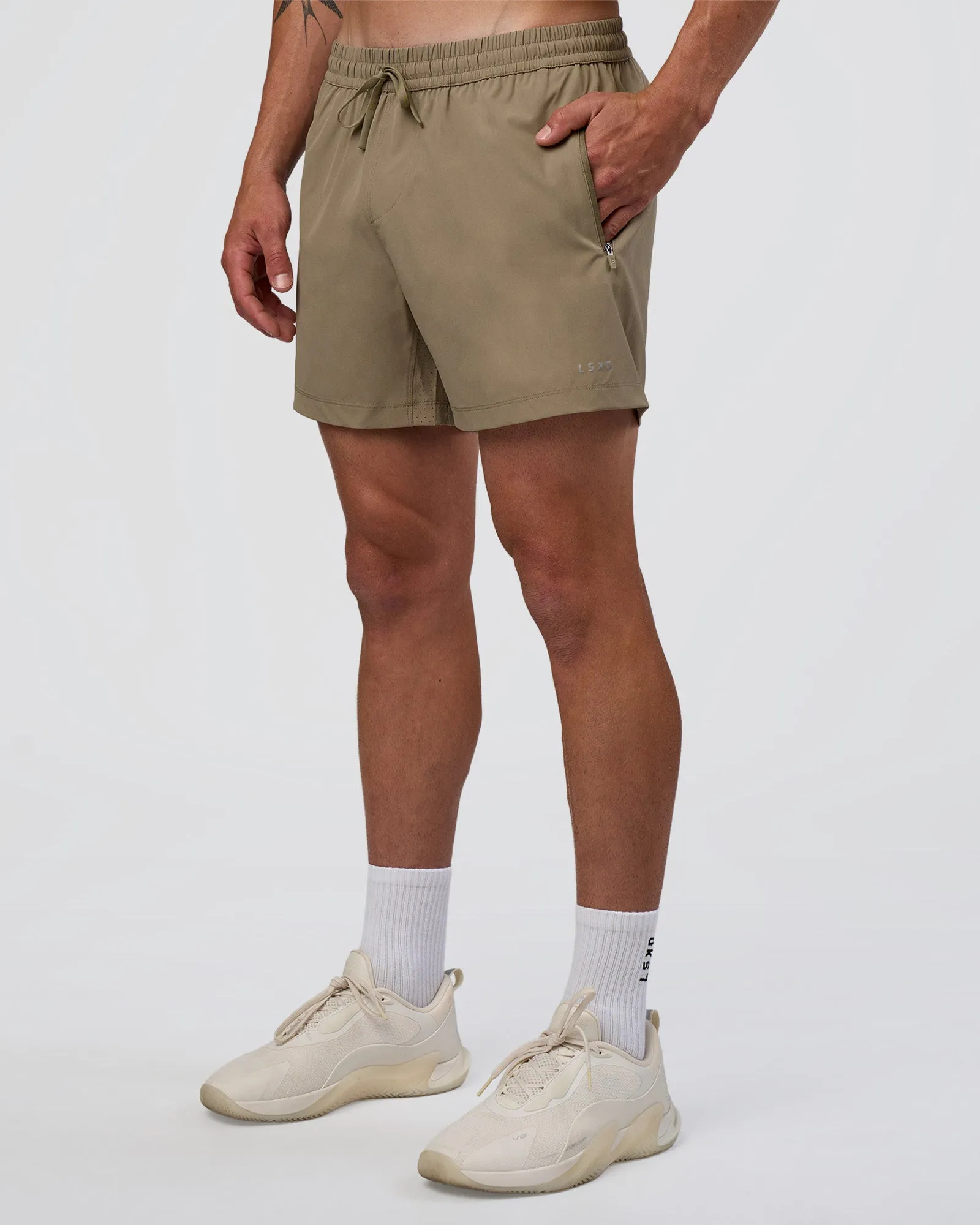 Rep 5" Performance Short - Greige sold by LSKD