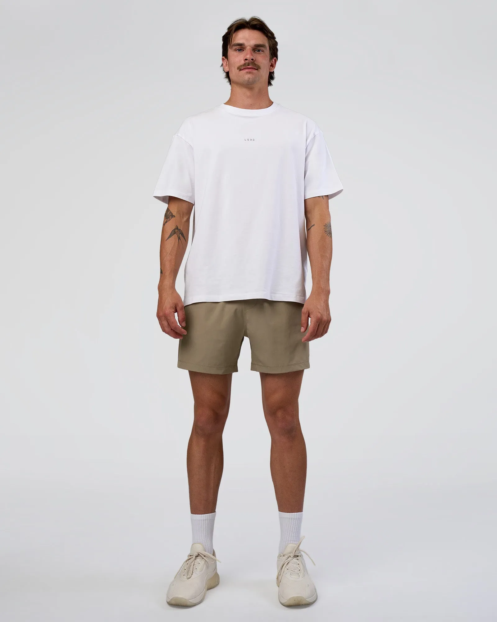 Rep 5" Performance Short - Greige sold by LSKD product image thumbnail 2