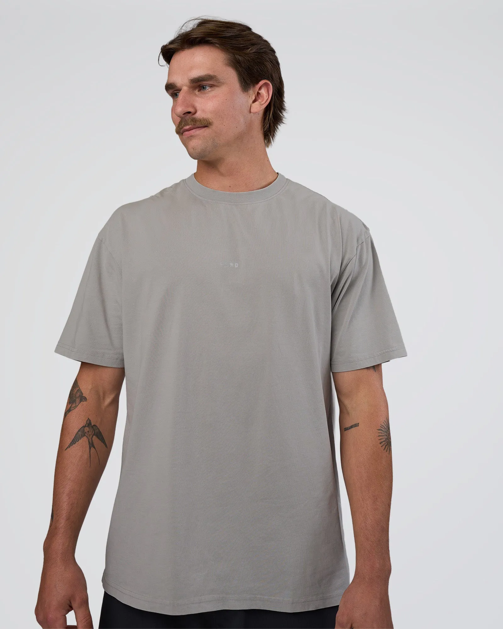 Base FLXCotton Tee Oversized - Alloy Washed sold by LSKD
