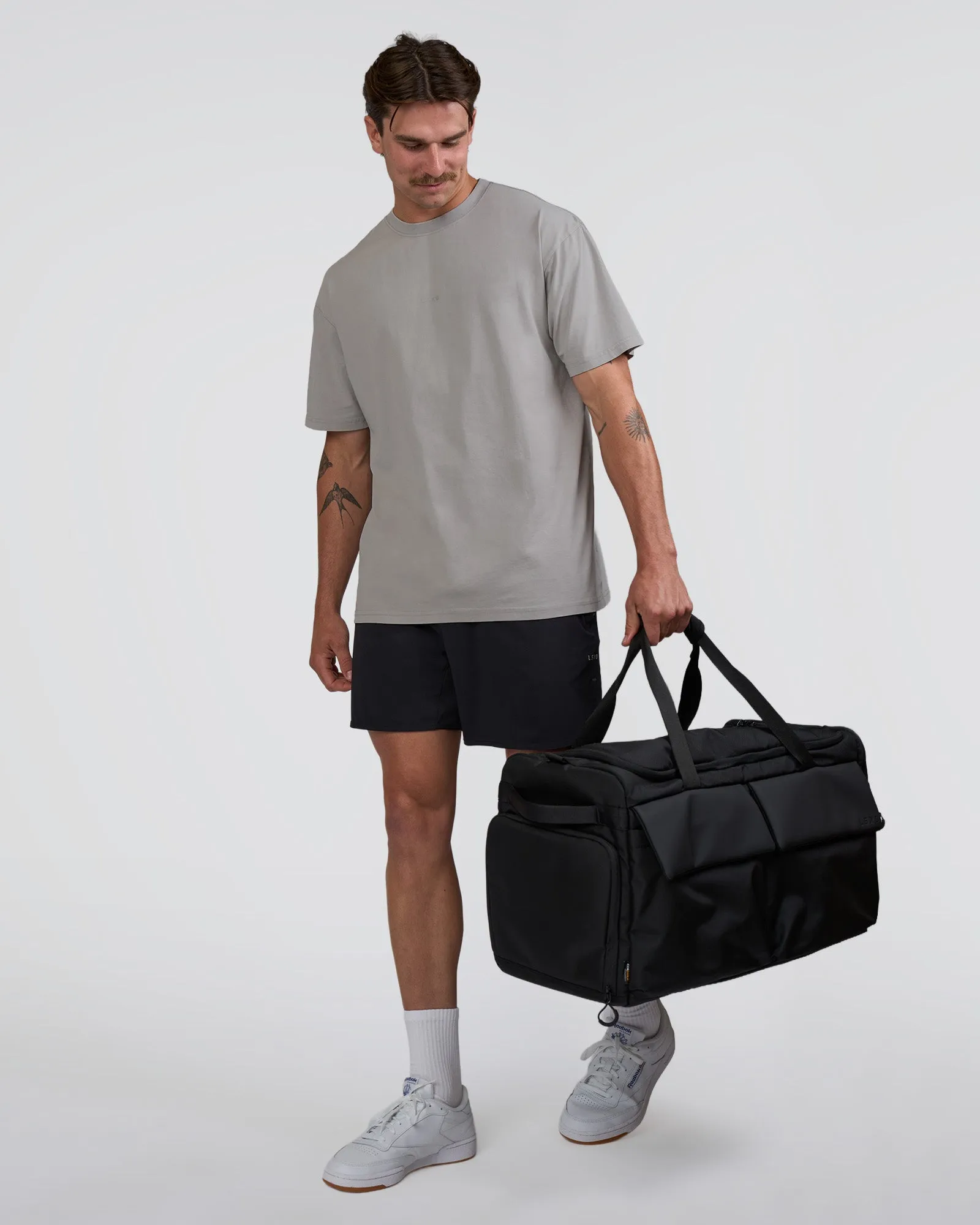 Base FLXCotton Tee Oversized - Alloy Washed sold by LSKD product image thumbnail 2