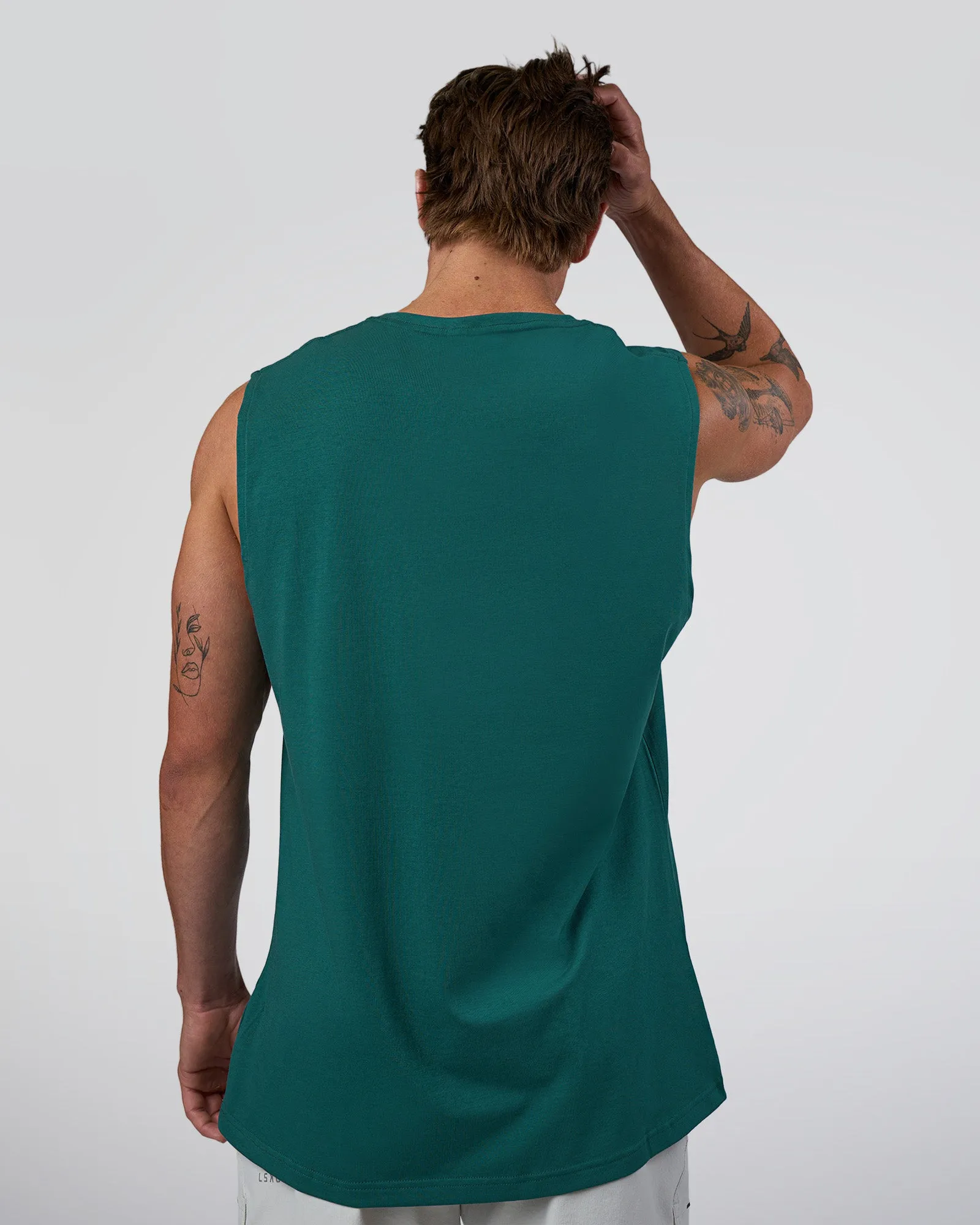 Base FLXCotton Tank - Transformative Teal sold by LSKD product image thumbnail 3