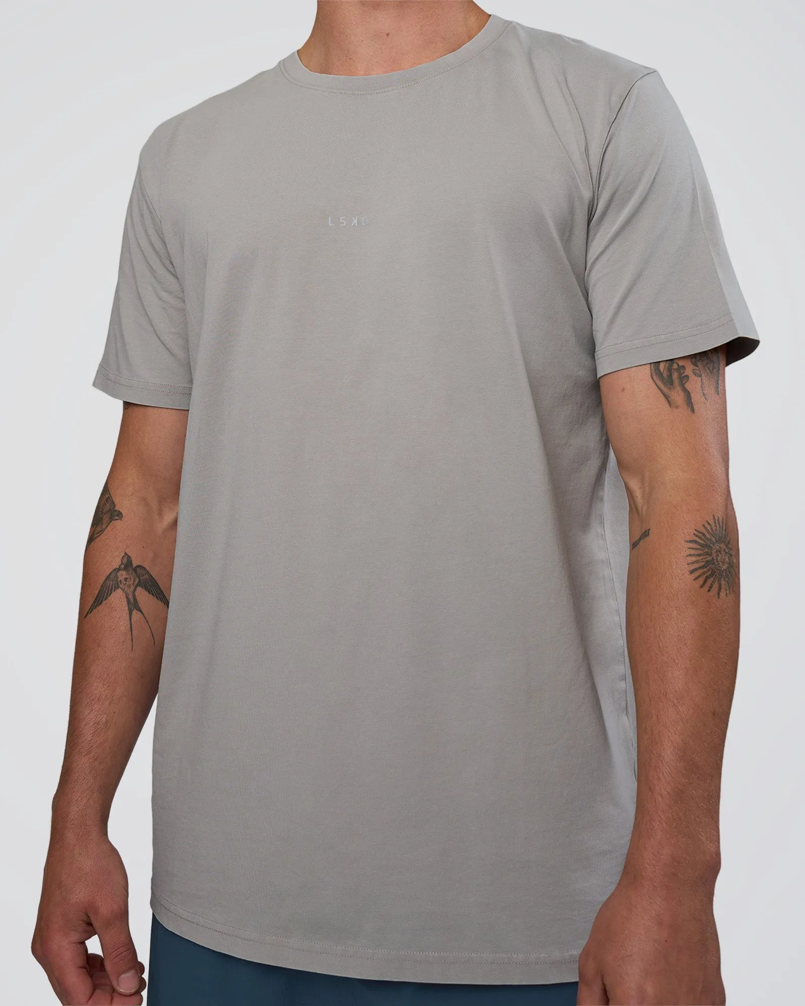 Base FLXCotton Tee - Alloy Washed sold by LSKD product image thumbnail 3