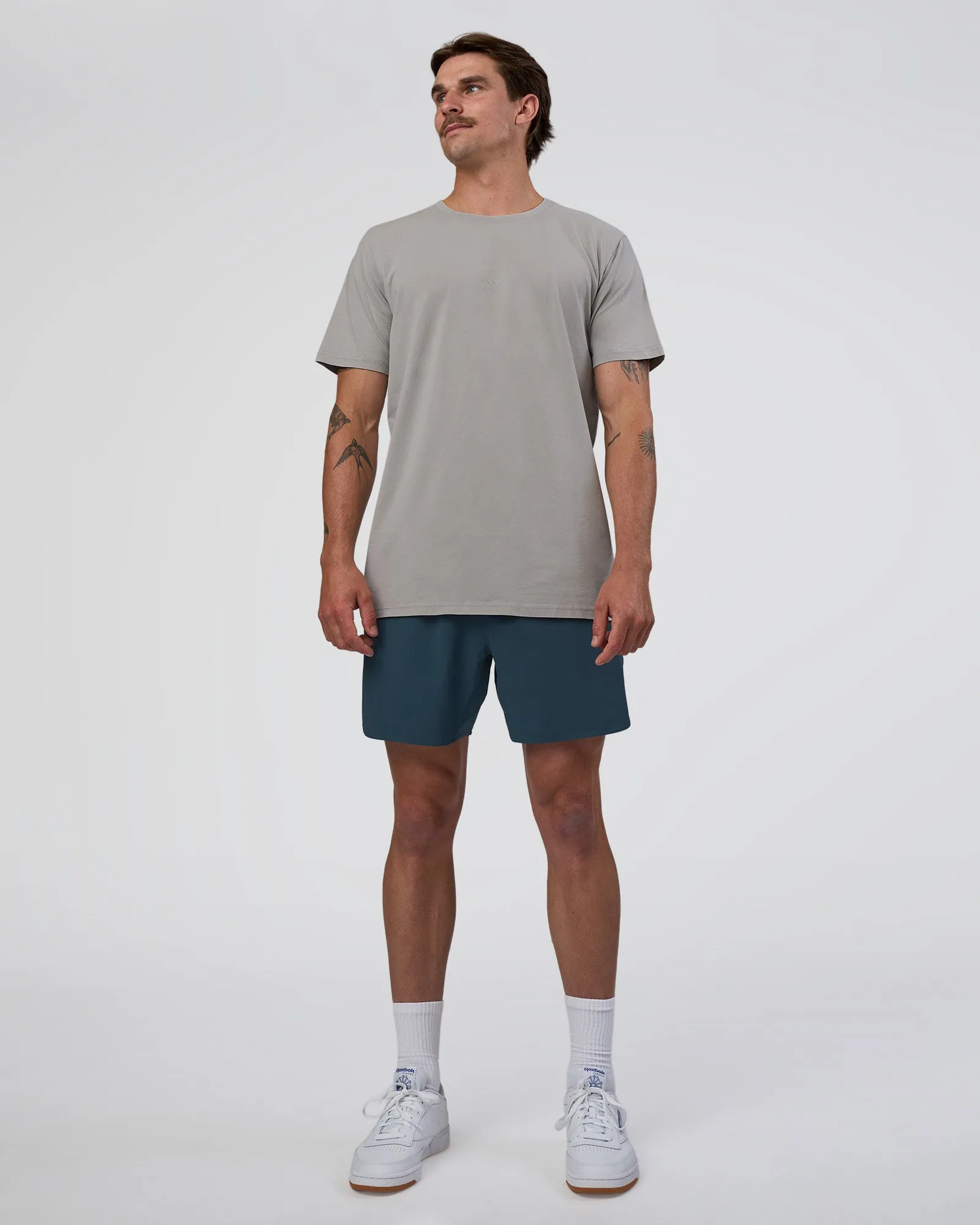 Base FLXCotton Tee - Alloy Washed sold by LSKD product image thumbnail 5