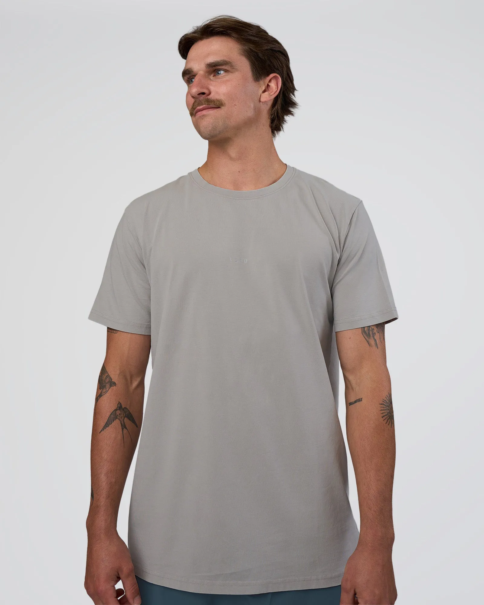 Base FLXCotton Tee - Alloy Washed sold by LSKD