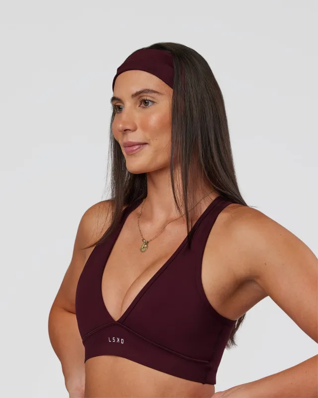 All Day Headband - Cherry Lacquer sold by LSKD