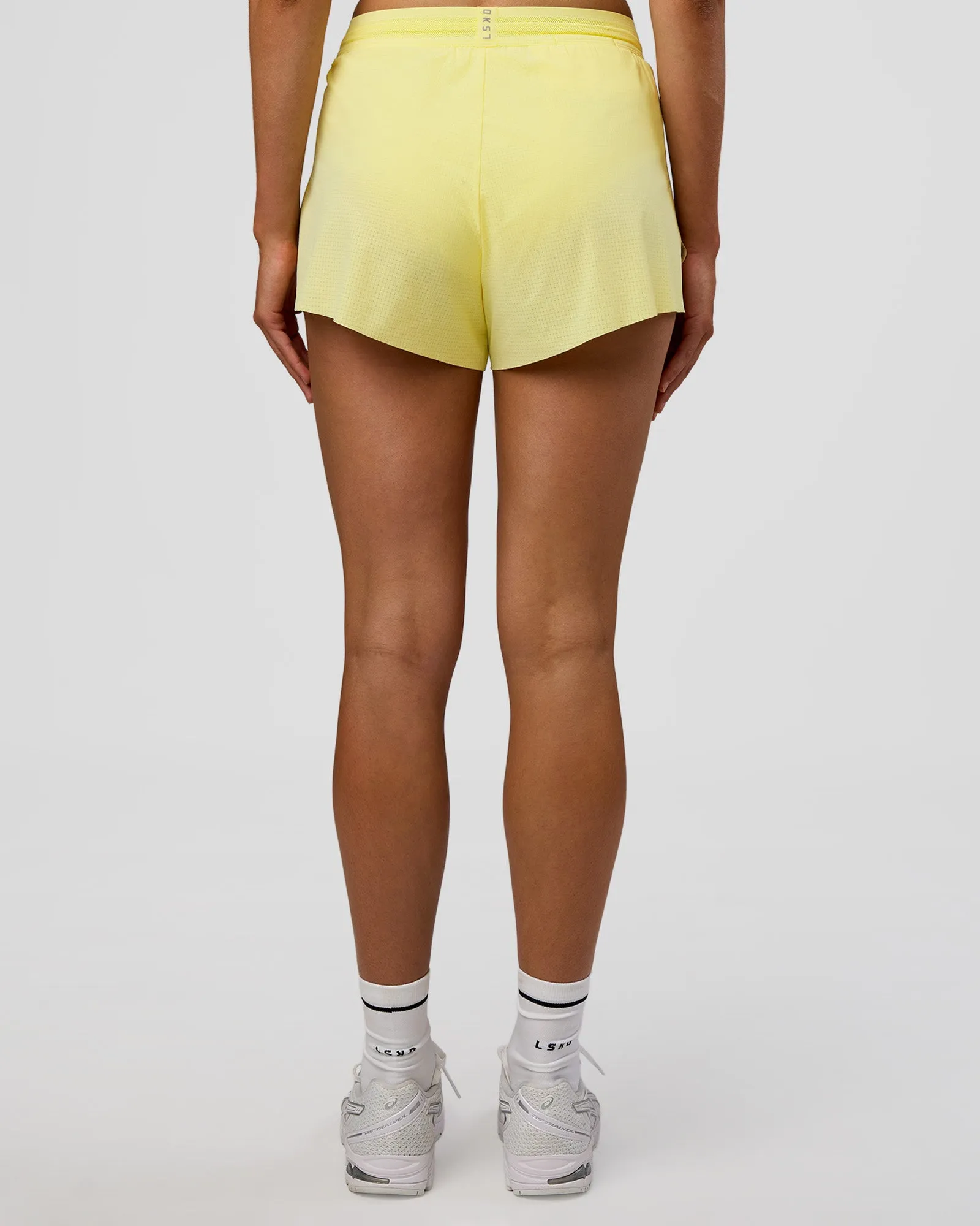 Accelerate 3" High-Rise Running Short - Yellow Fizz sold by LSKD product image thumbnail 4