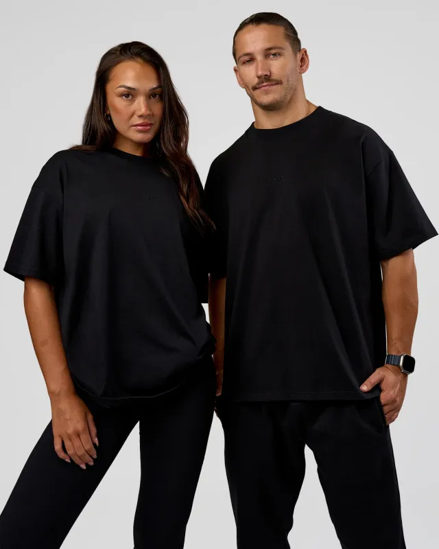 MVP 2.0 Oversized Tee - Black sold by LSKD