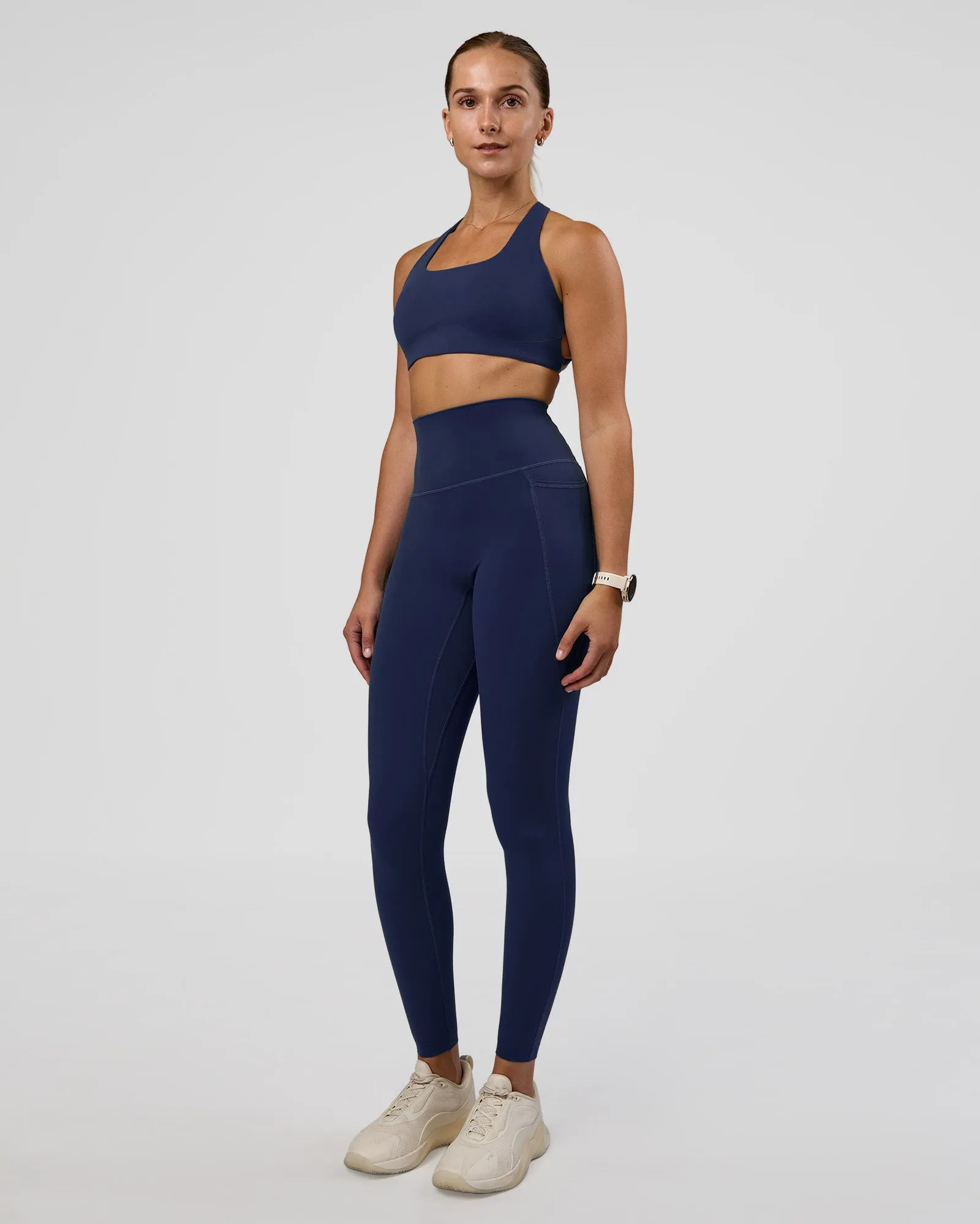 Aspire Sports Bra - Future Navy sold by LSKD product image thumbnail 5