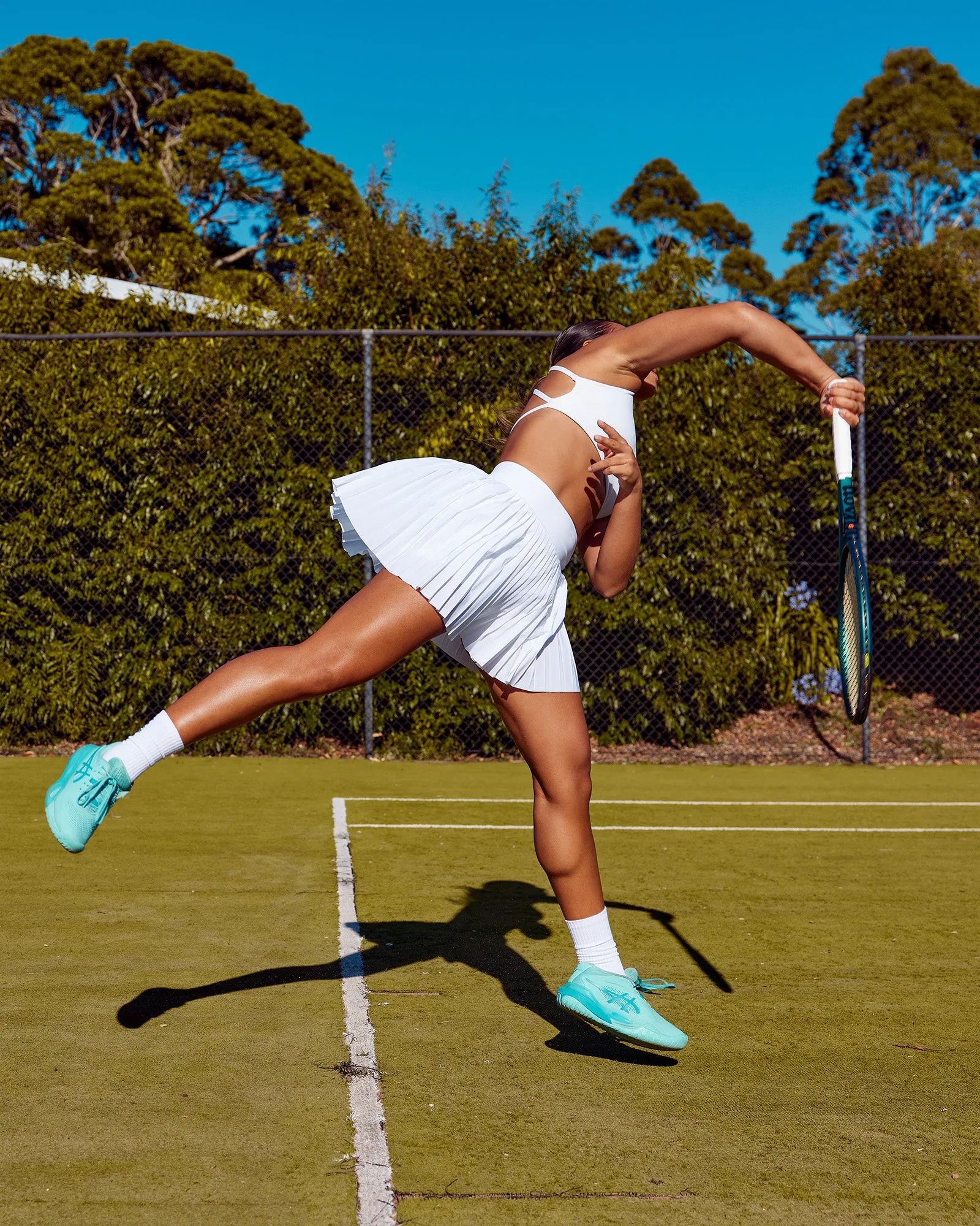 Precision Active Skirt - White sold by LSKD