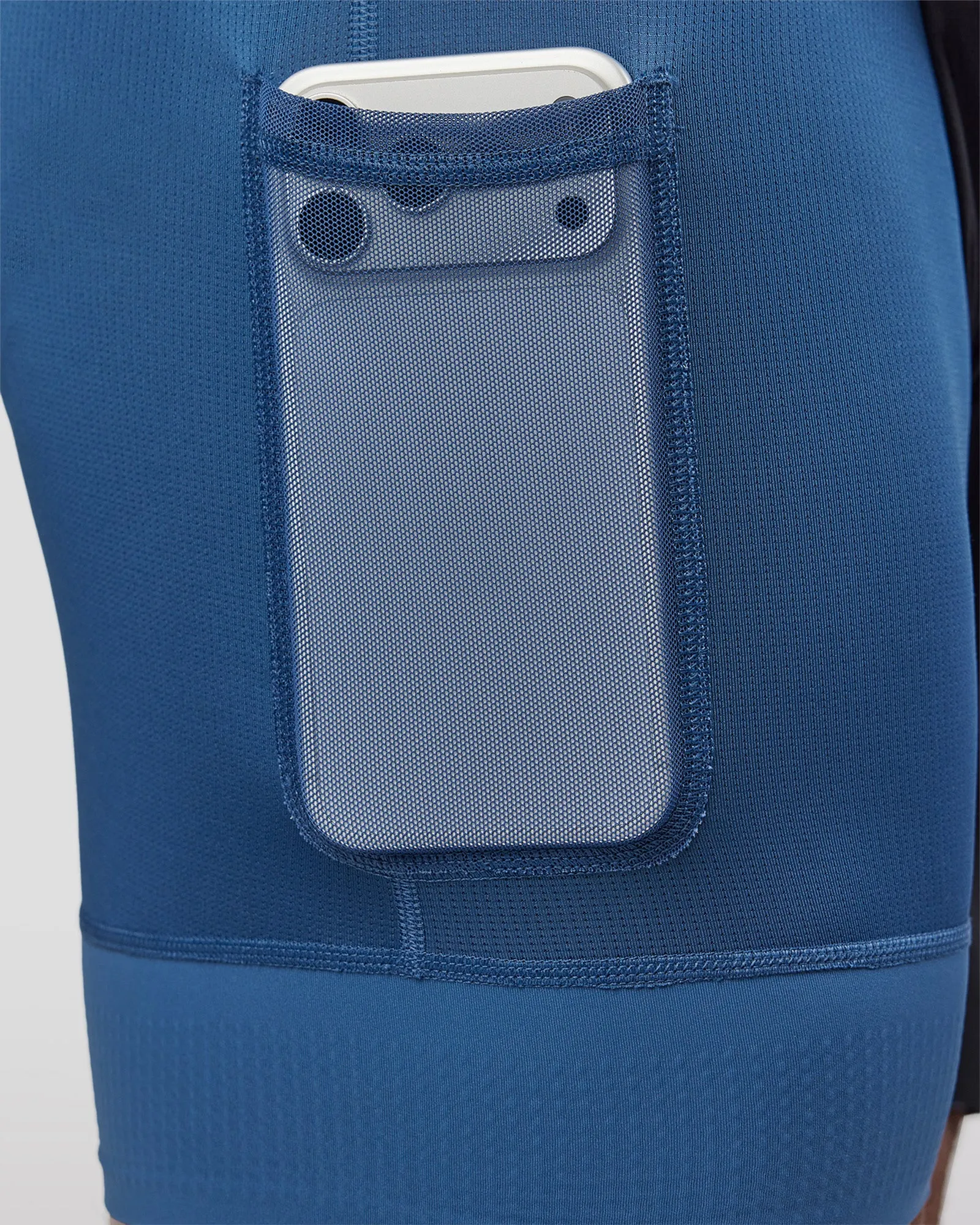 Hybrid Lined 5" Short - Black-Indigo sold by LSKD product image thumbnail 2