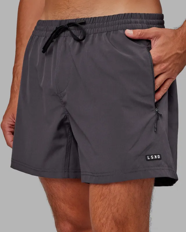 Rep 5'' Performance Short - Asphalt sold by LSKD